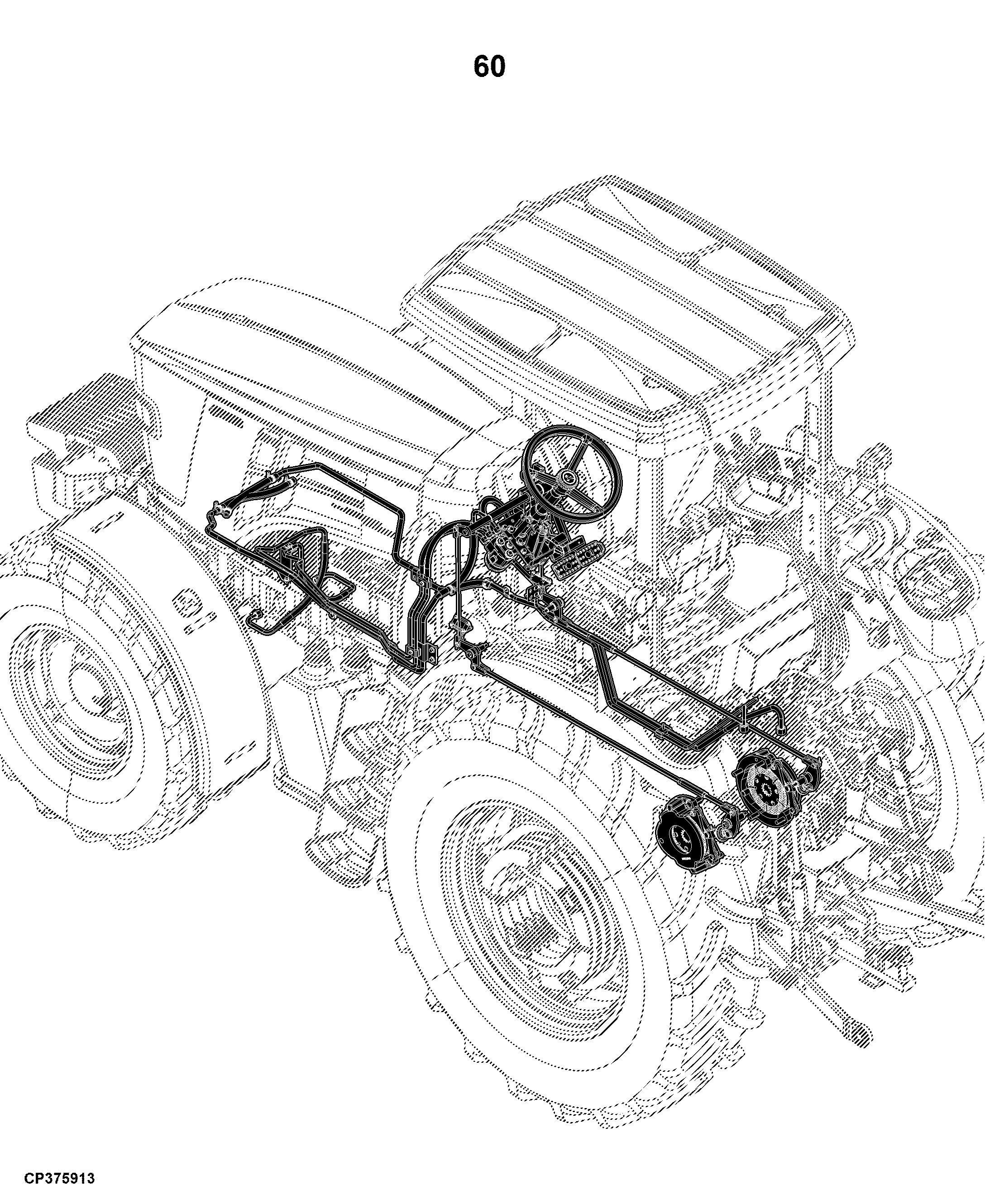 6135B Tractor (Cab and OOS)(PIN: 1YR6135BXXX210000)(Asia and Africa Edition)