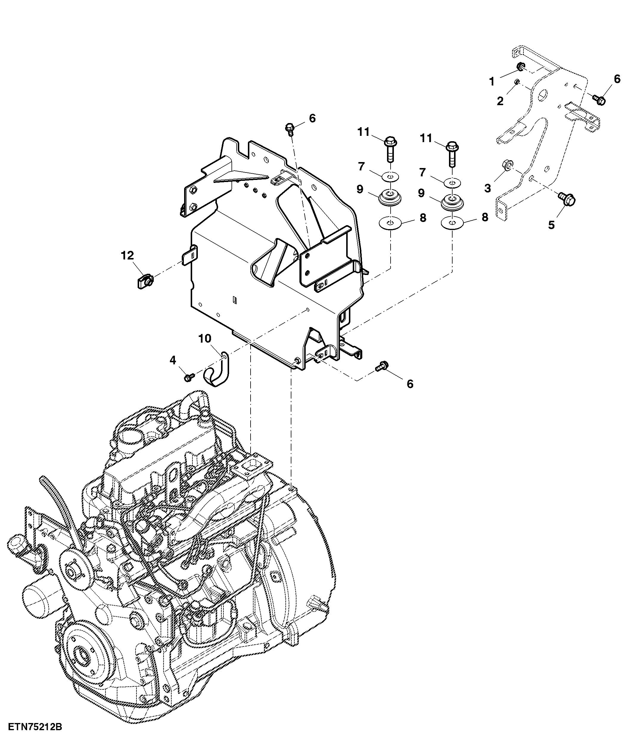 Control Support (Manual steering), 2100 RPM
