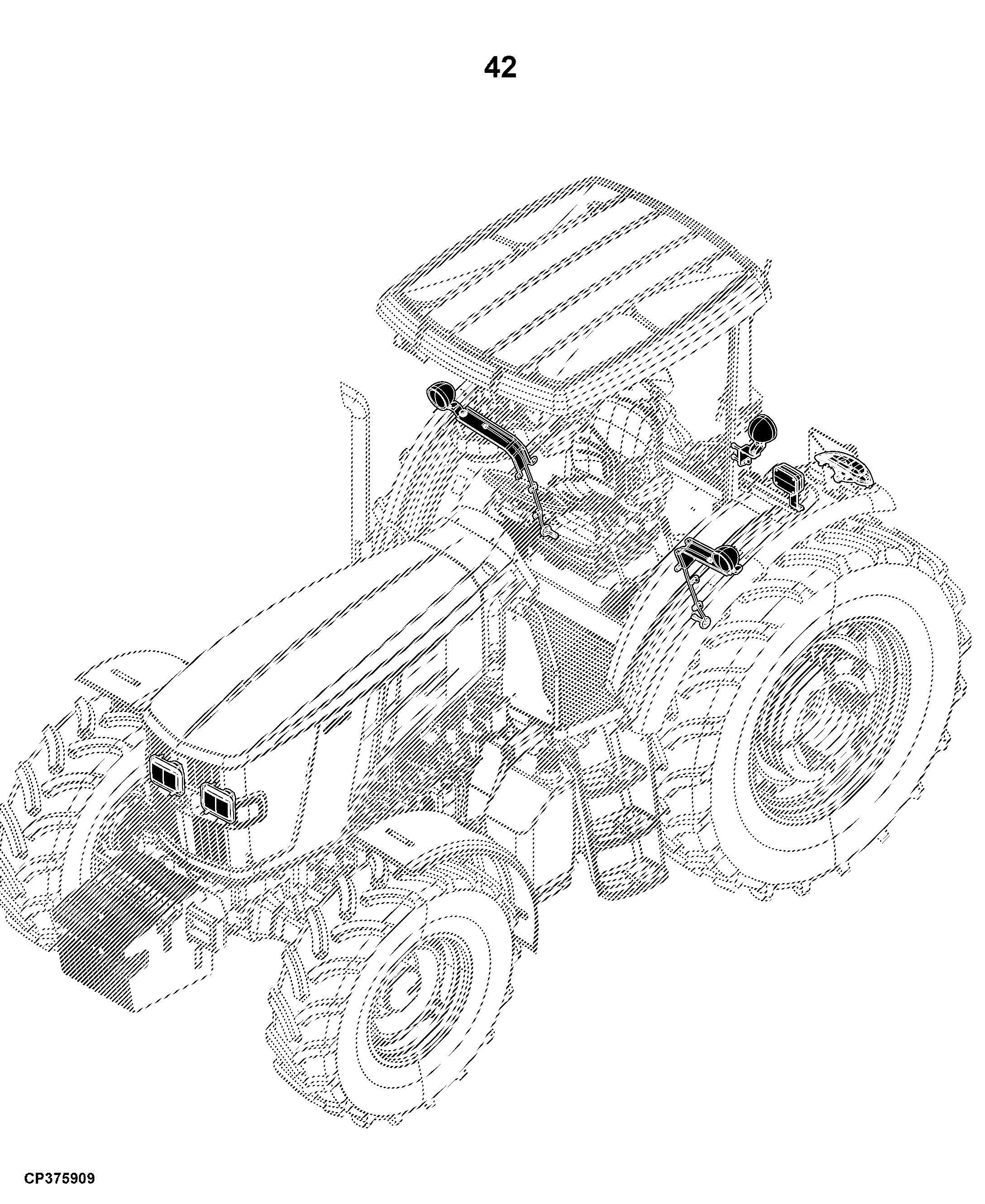 6135B Tractor (Cab and OOS)(PIN: 1YR6135BXXX210000)(Asia and Africa Edition)