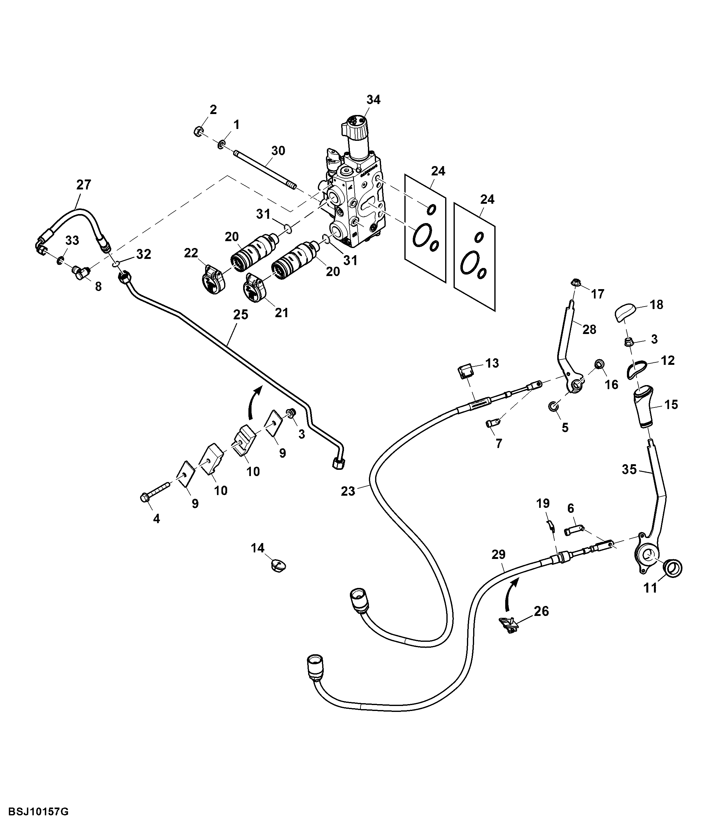 Selective Control Valve, Dual to Triple Rear SCV