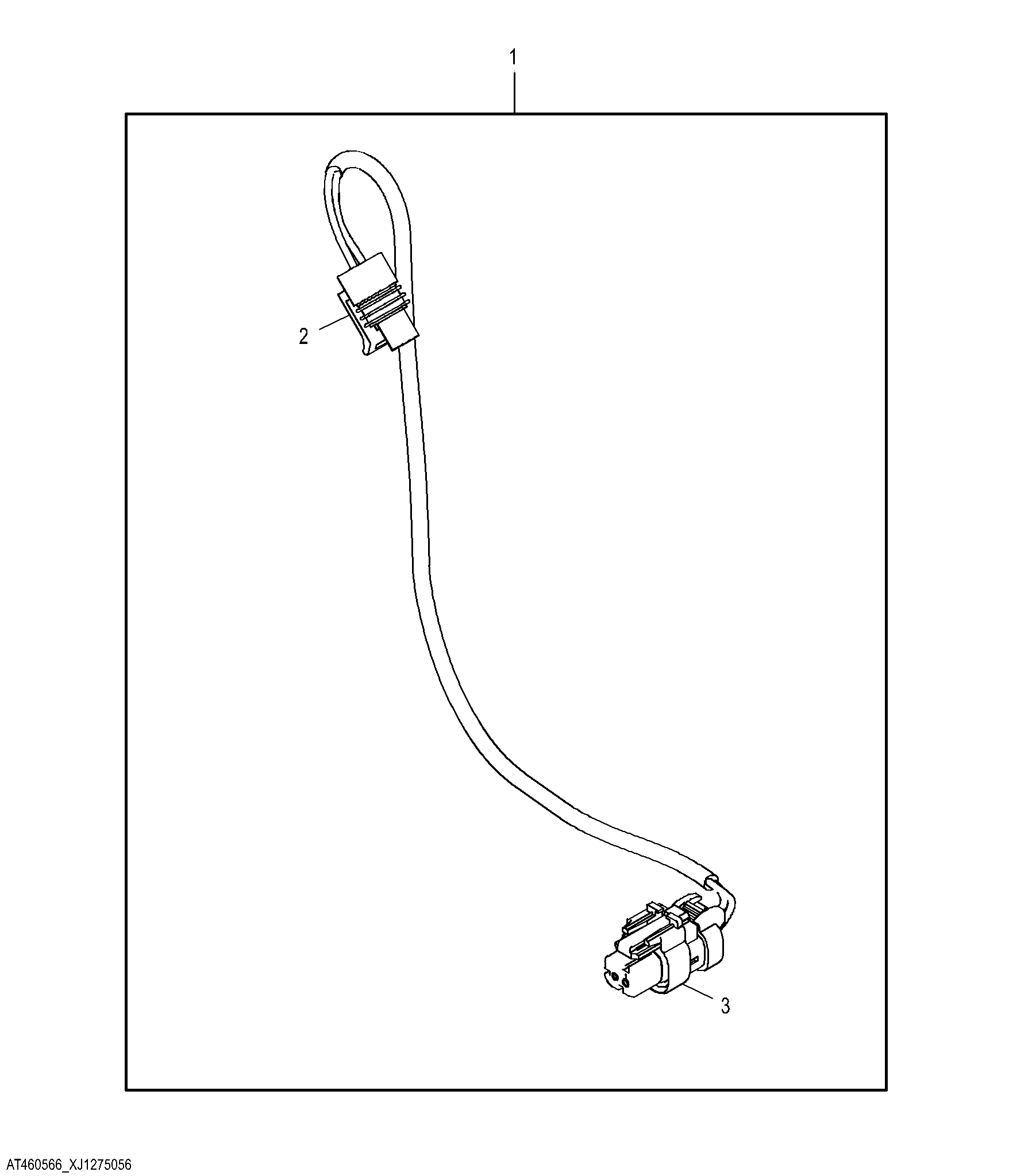 Jumper Air Instake Sensor Harness and Connectors