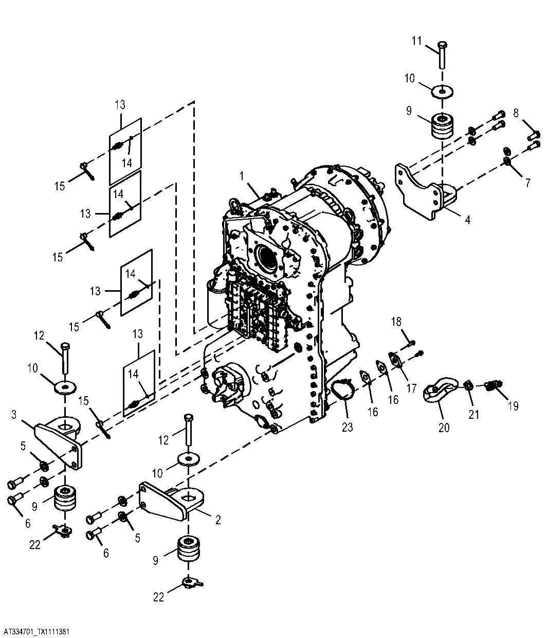 5-Speed Transmission with Lockup Torque Converter