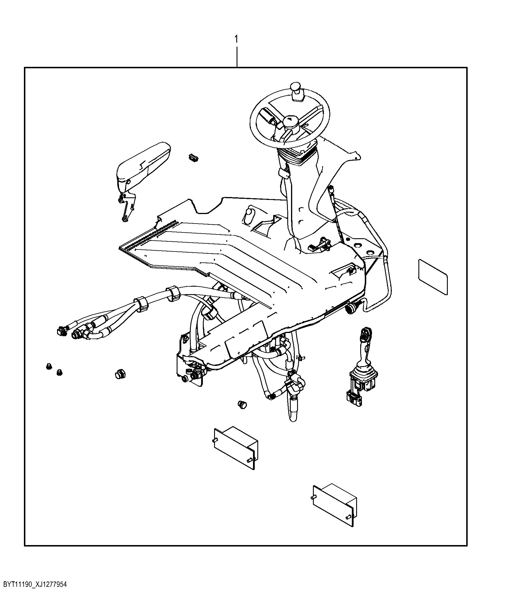 Joystick To Orbitrol Main Parts Kit