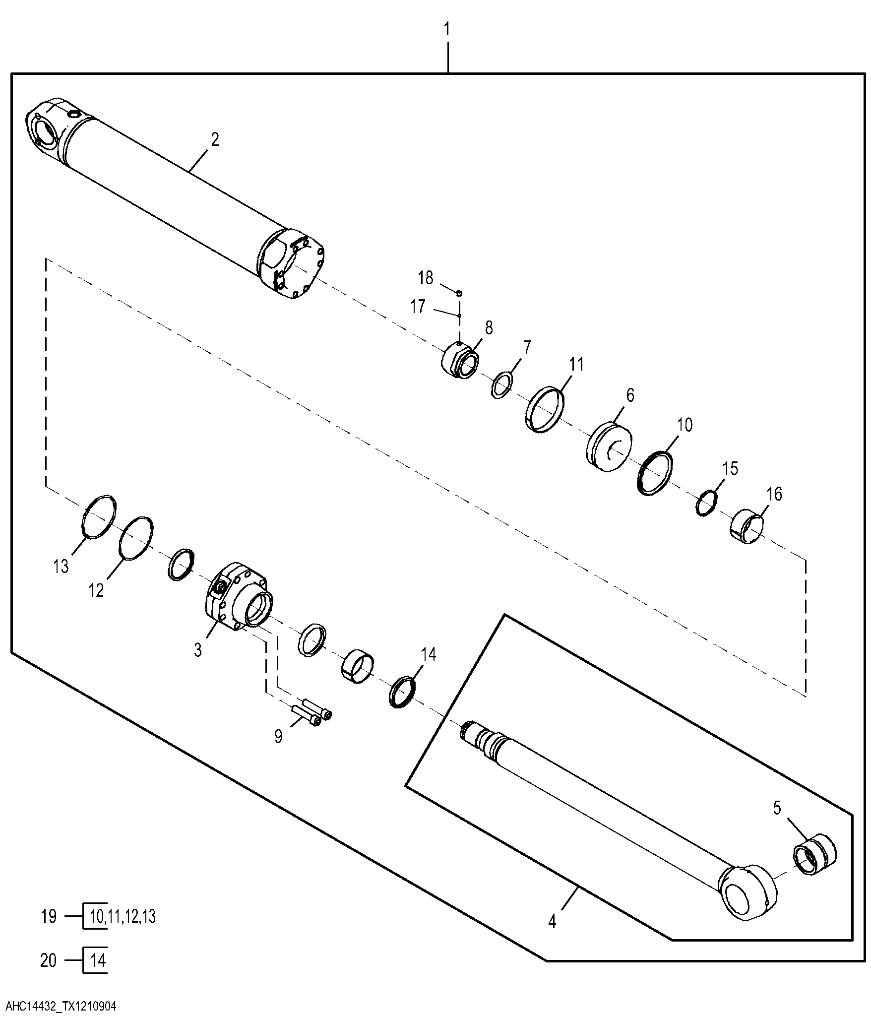 Crowd Cylinder, Standard and Extendable Dipperstick