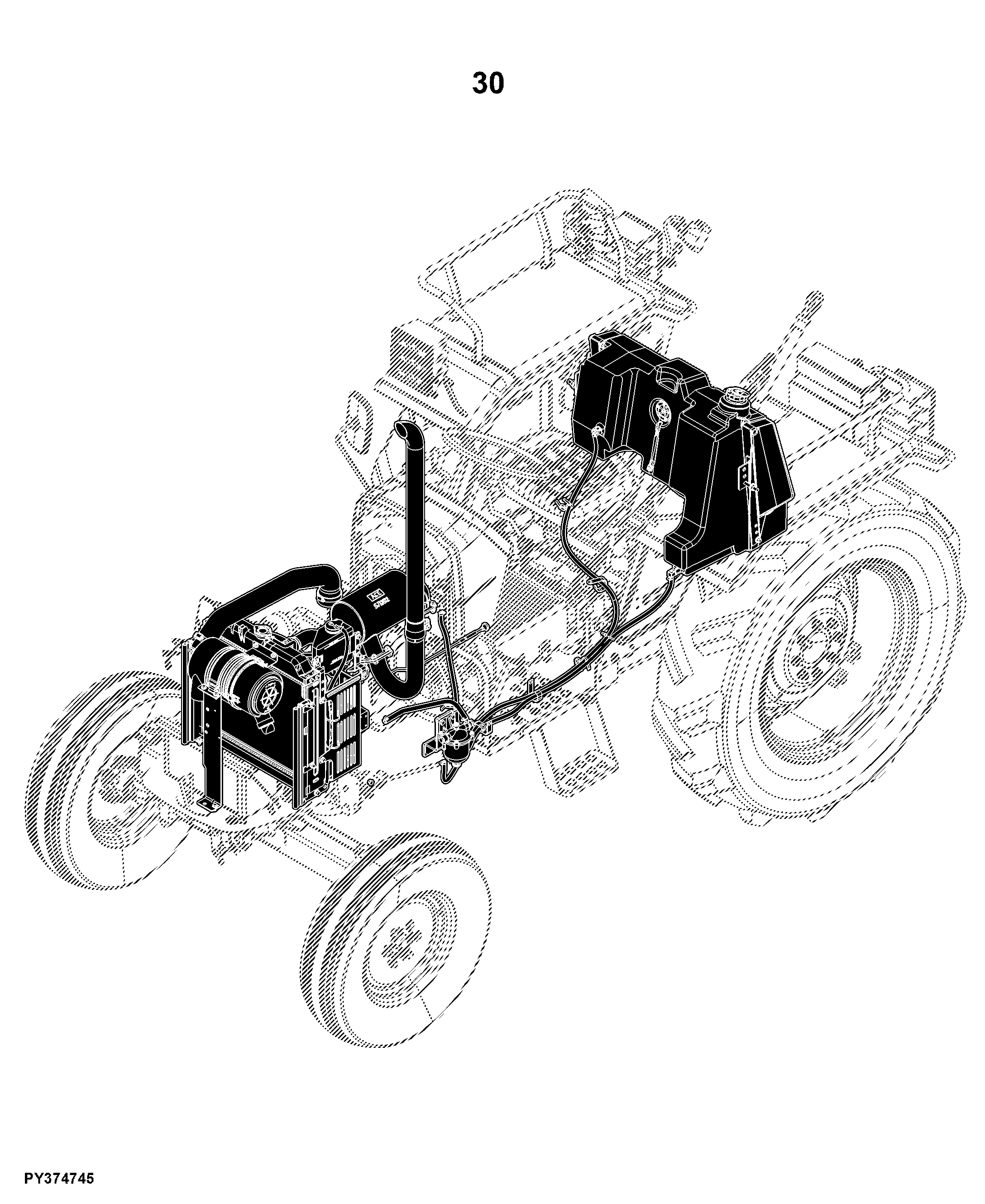 5005 Tractor (TREM IIIA Engine)(India Edition)
