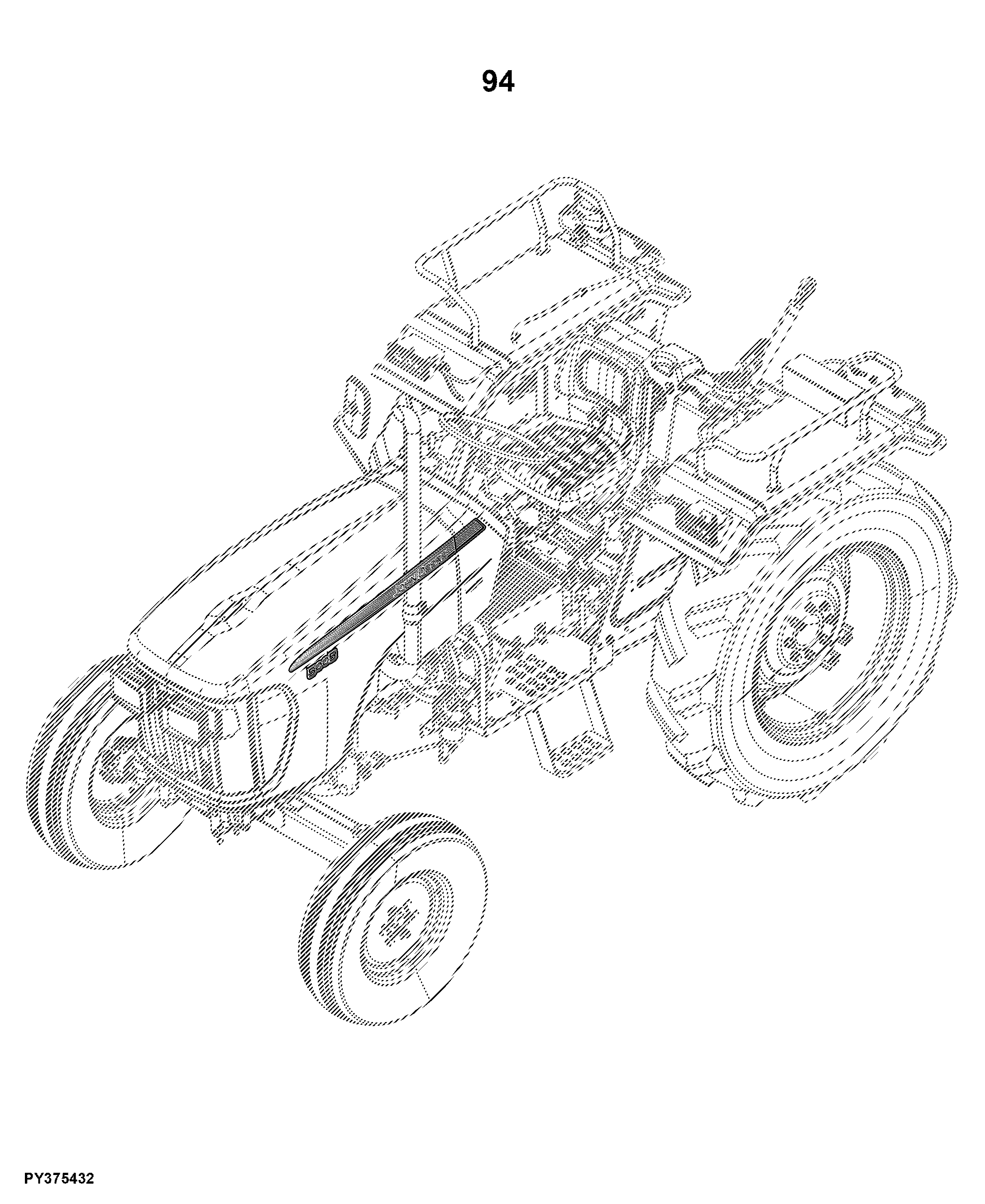 5005 Tractor (TREM IIIA Engine)(India Edition)