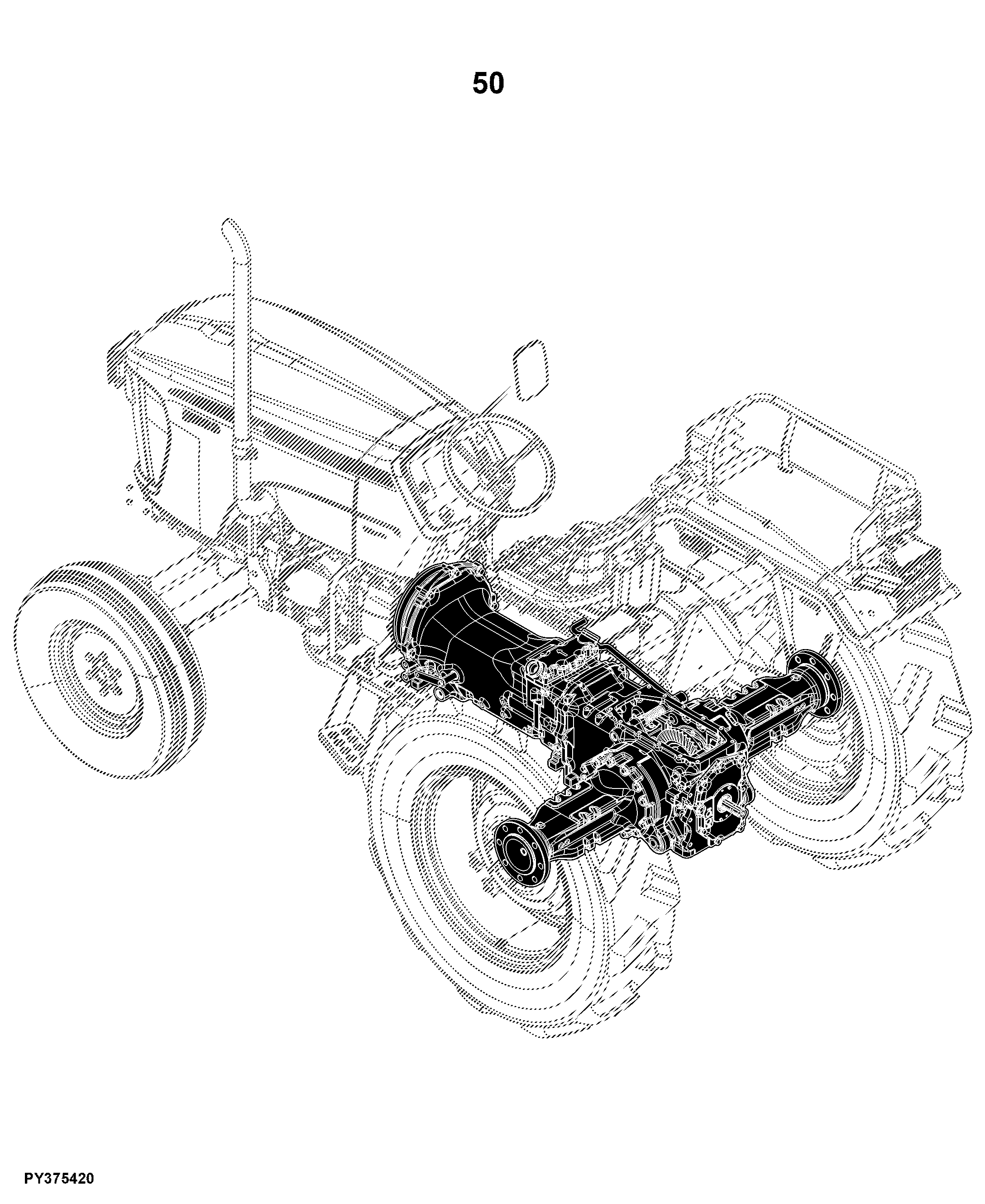 5005 Tractor (TREM IIIA Engine)(India Edition)