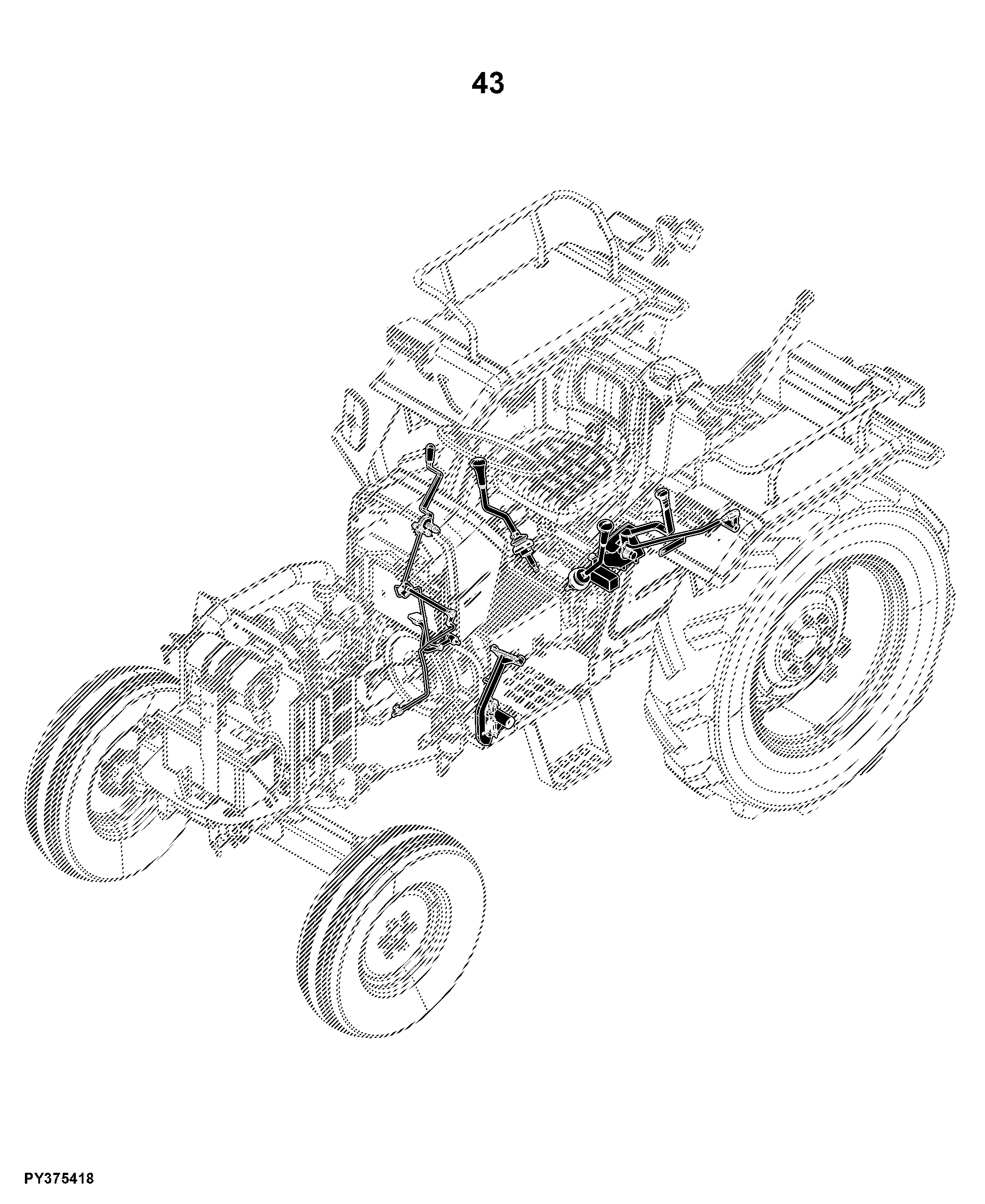 5005 Tractor (TREM IIIA Engine)(India Edition)