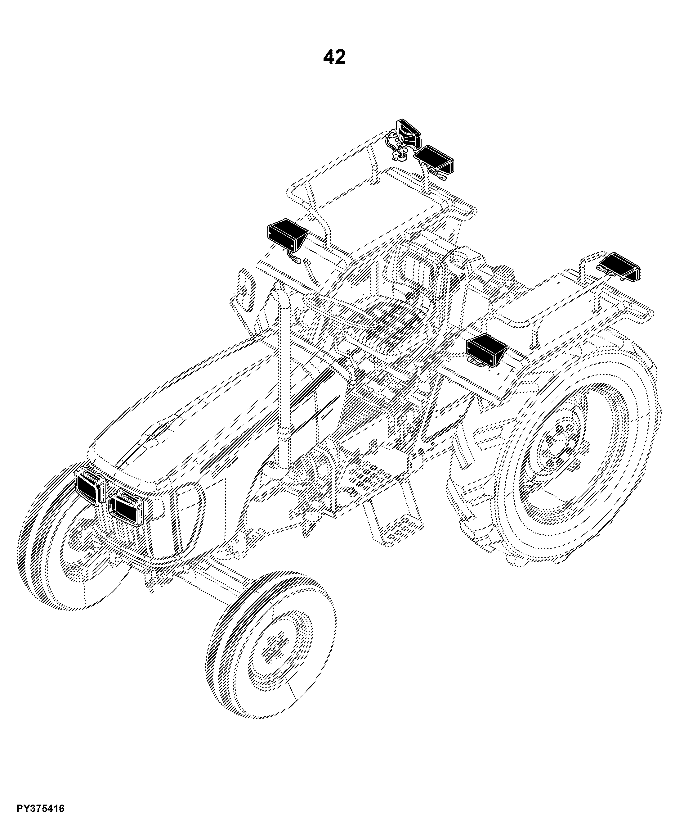 5005 Tractor (TREM IIIA Engine)(India Edition)