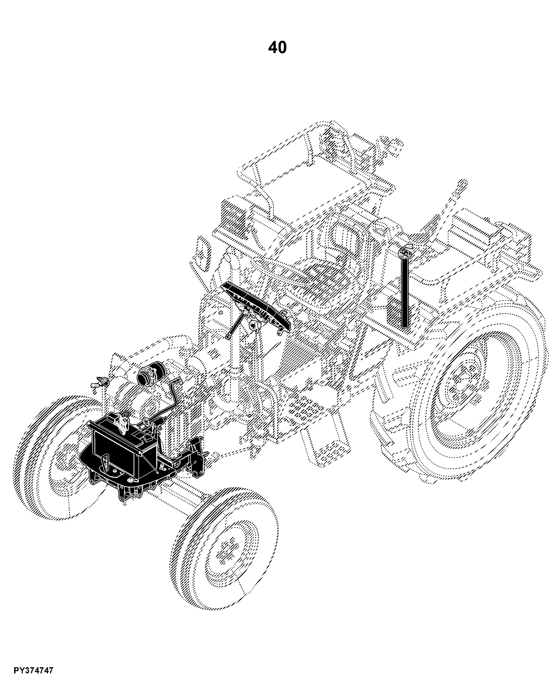 5005 Tractor (TREM IIIA Engine)(India Edition)