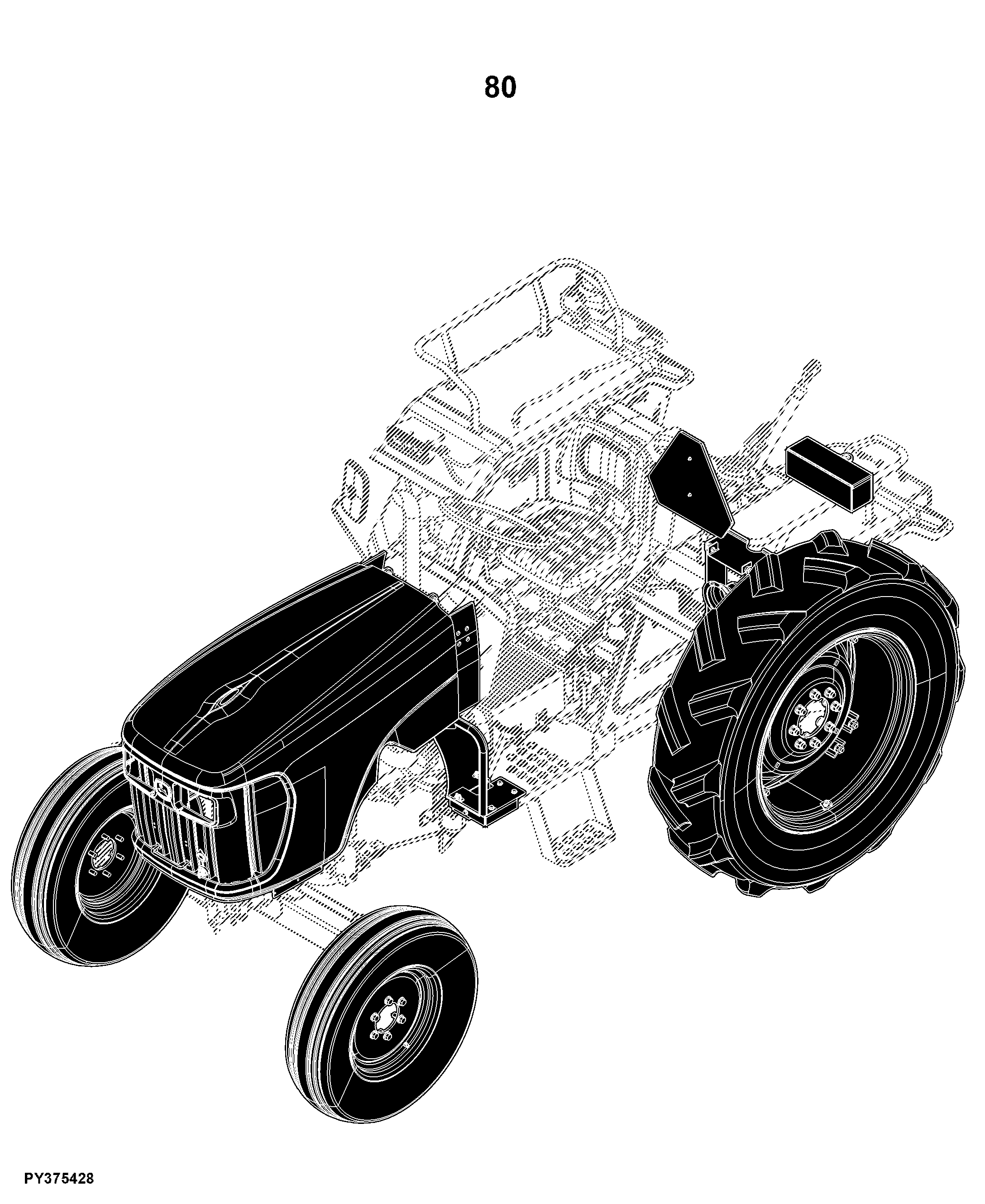 5005 Tractor (TREM IIIA Engine)(India Edition)