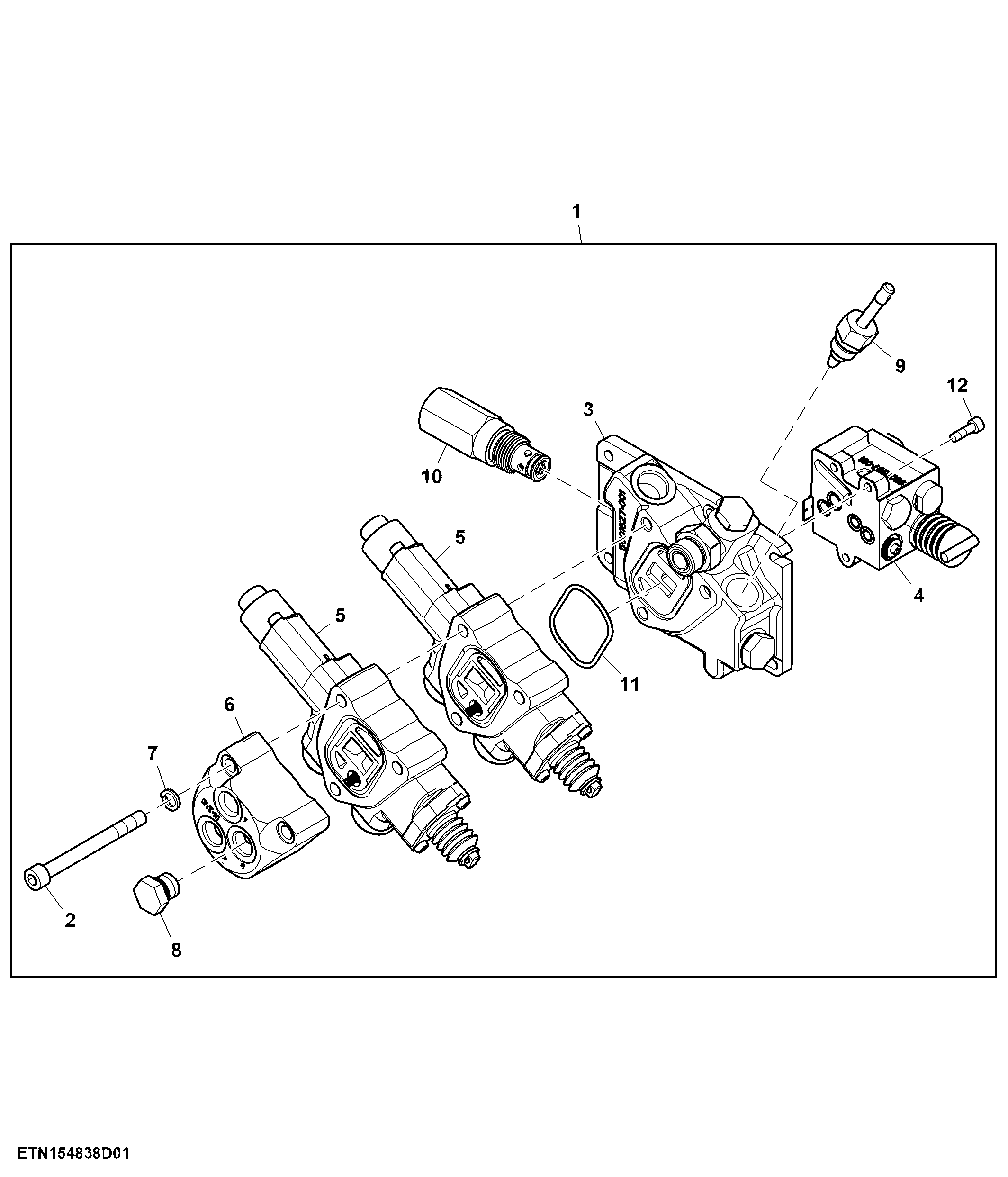 RockShaft Control Unit, W/ Dual SCV (076559 - )