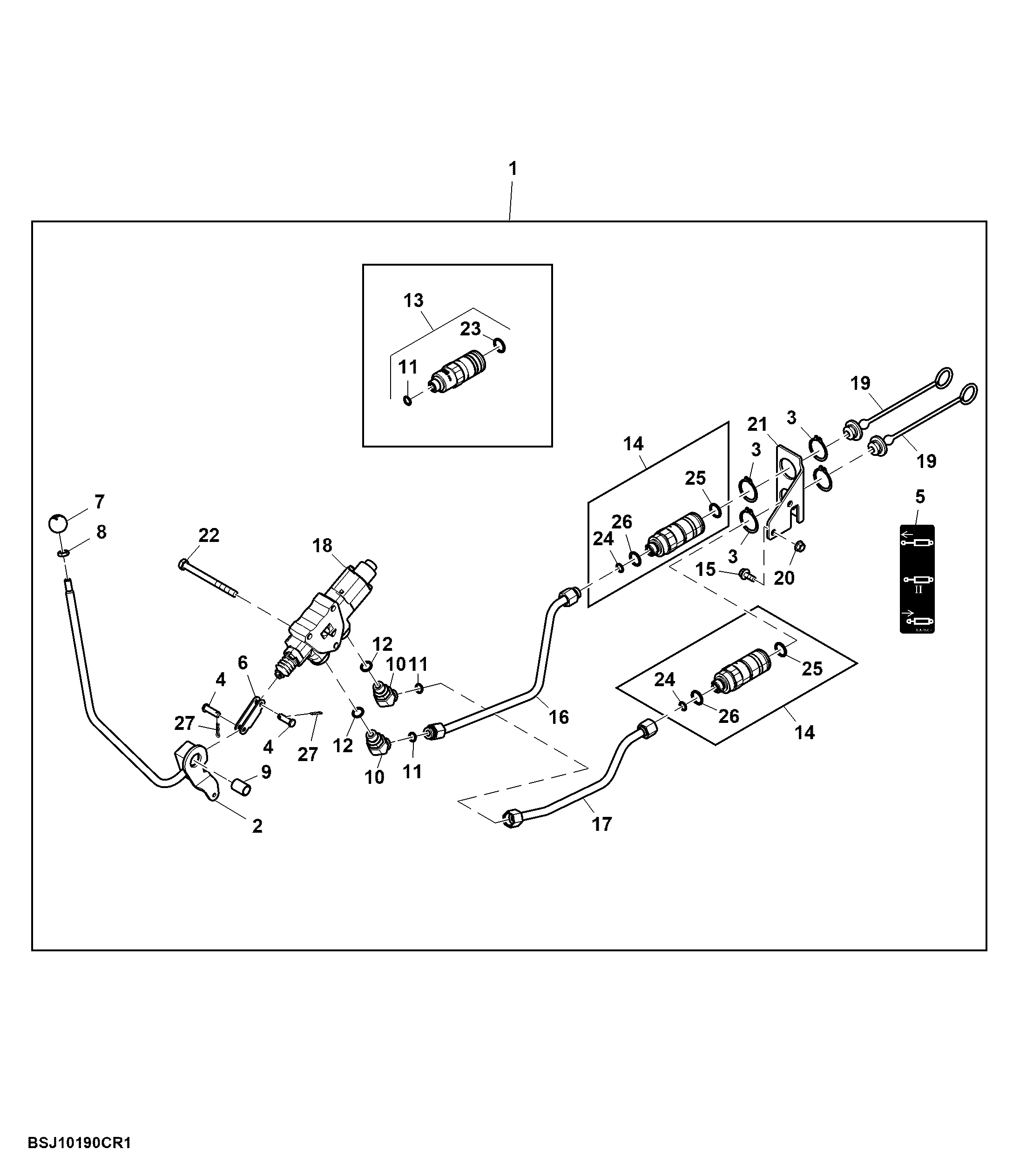 Dual Selective Control Valve, OOS, Attachment