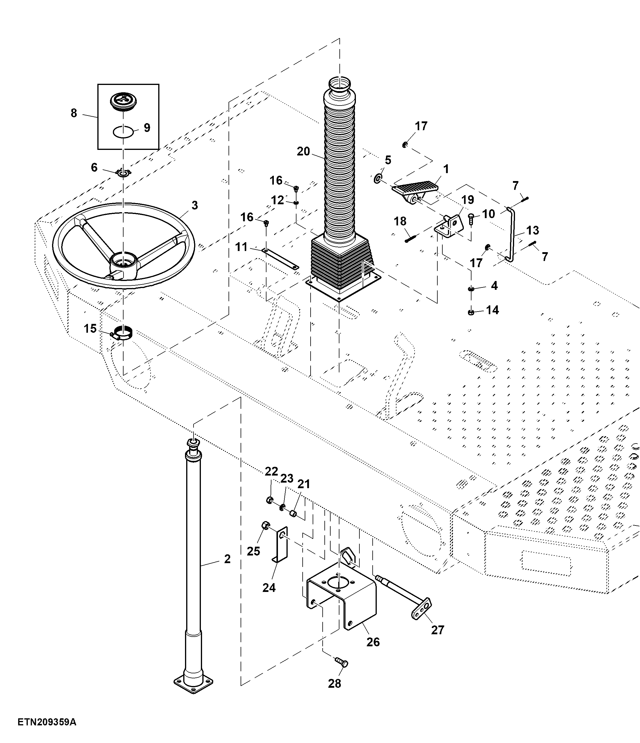 Steering Column, SynchroSmart™ Transmission