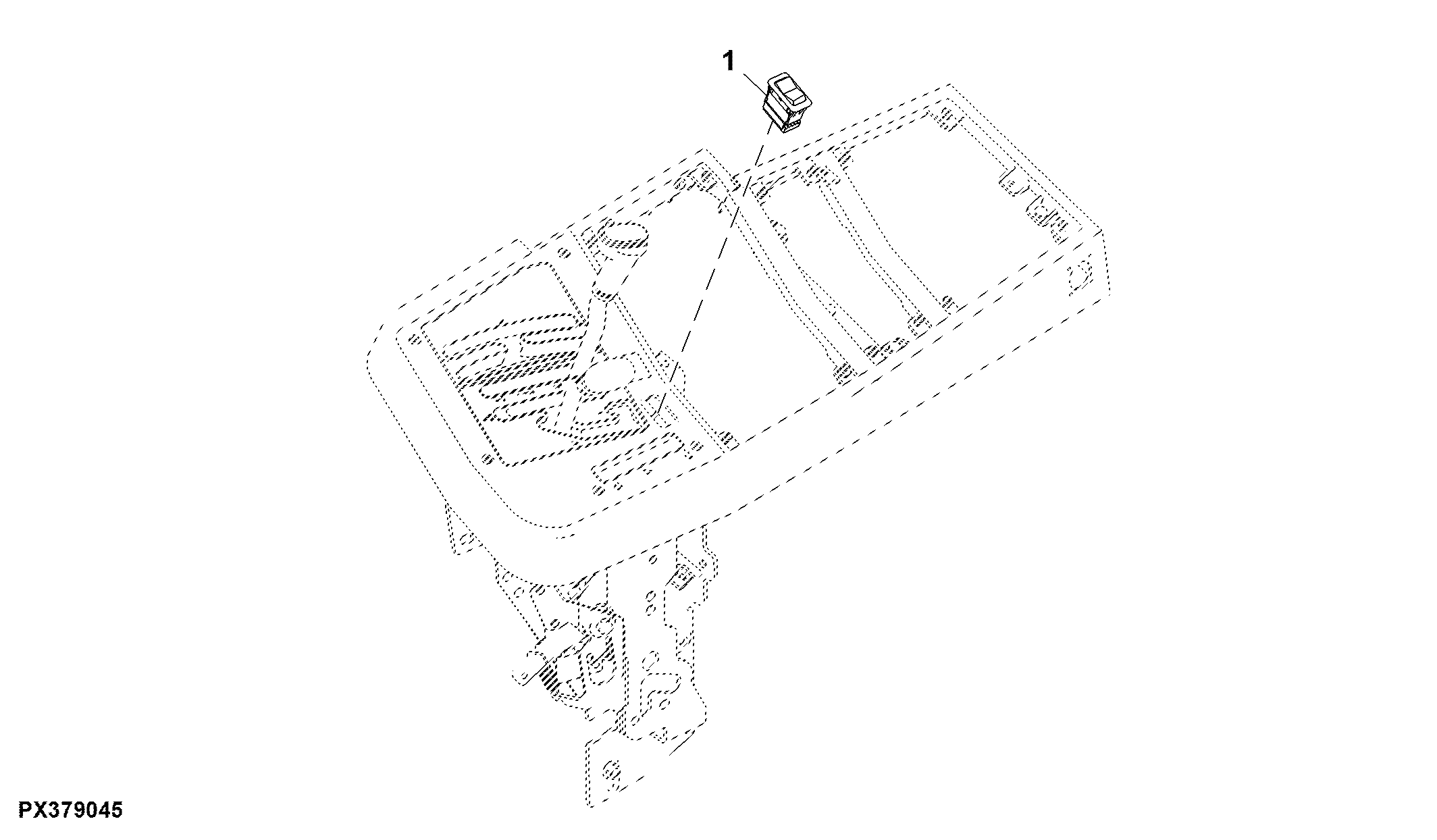MFWD Switch, Cab ( - 009999)