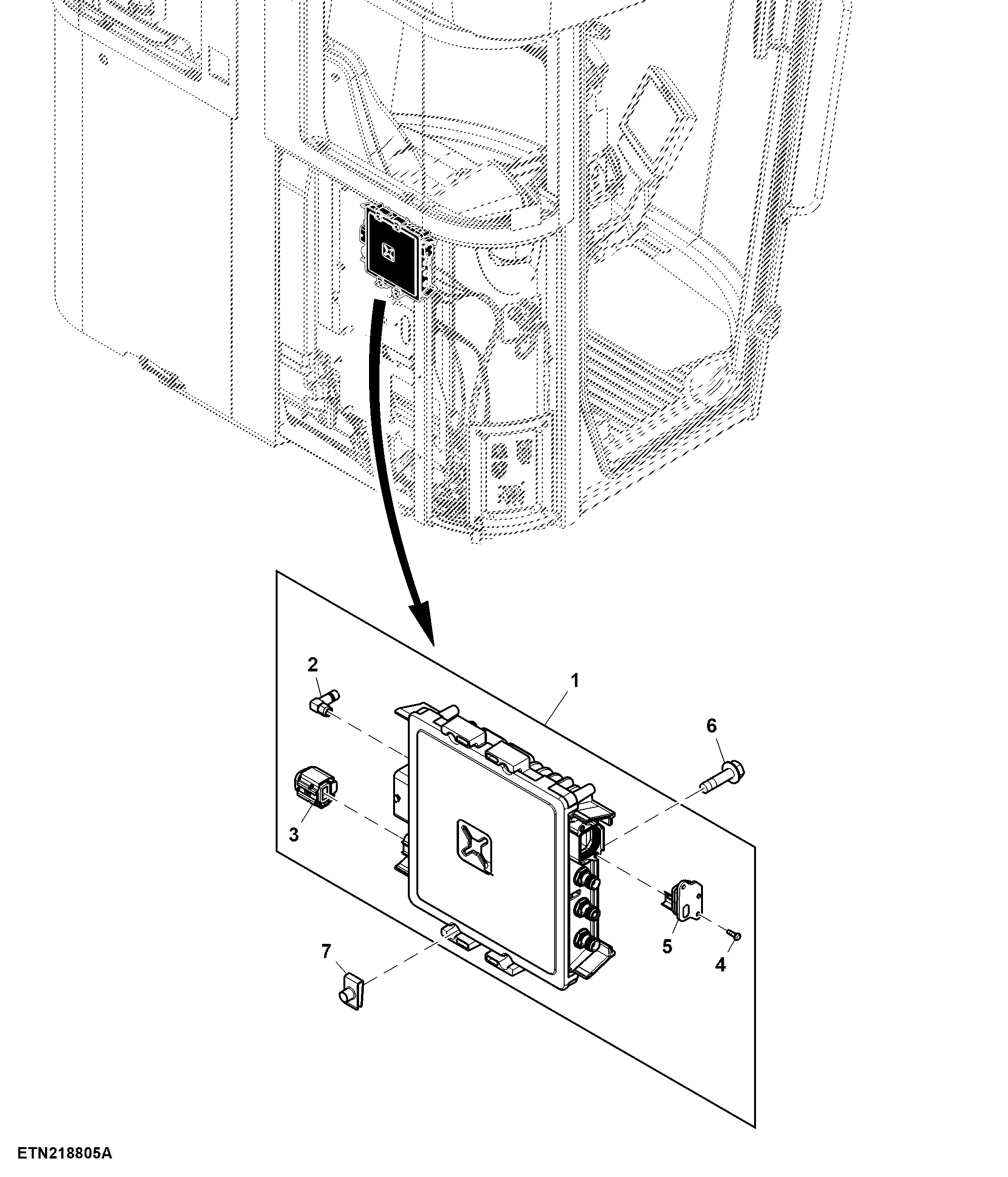 Electronic Control Unit Module (US Only) (130100 - )