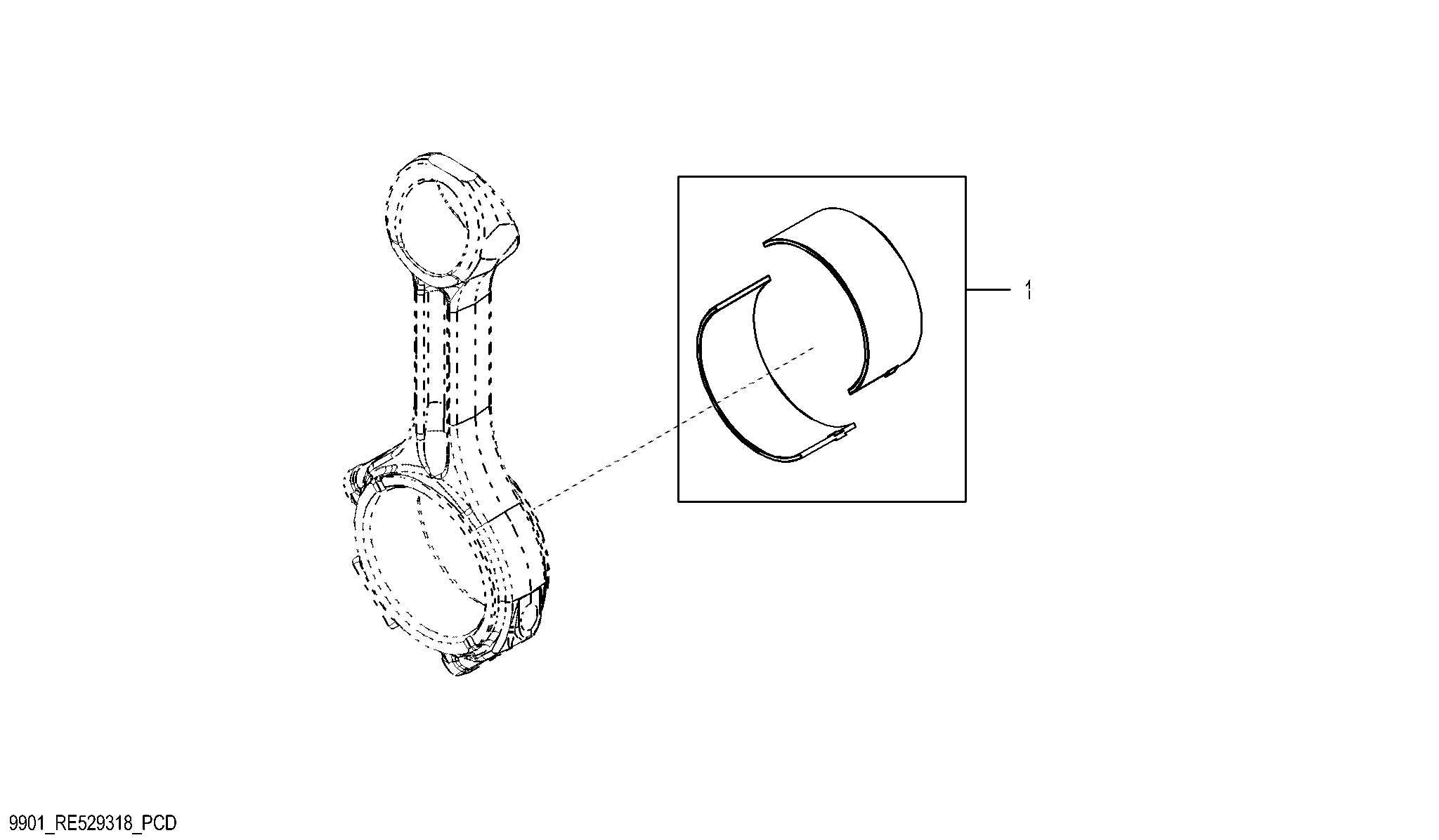 9901 Connecting Rod Bearing Kit