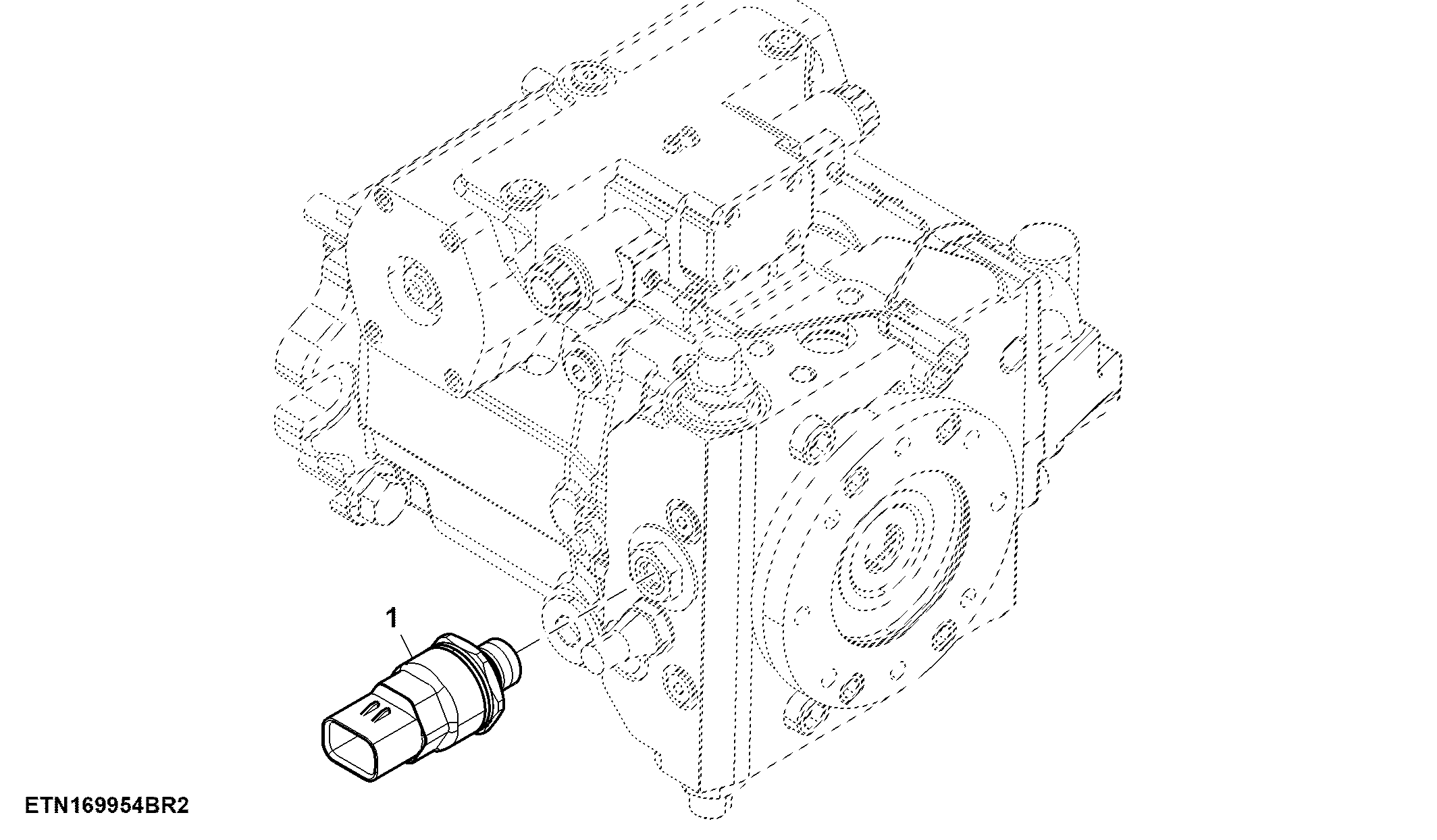 Pressure Sensor, Hydrostatic Charge, ProDrive™ (810001 - )