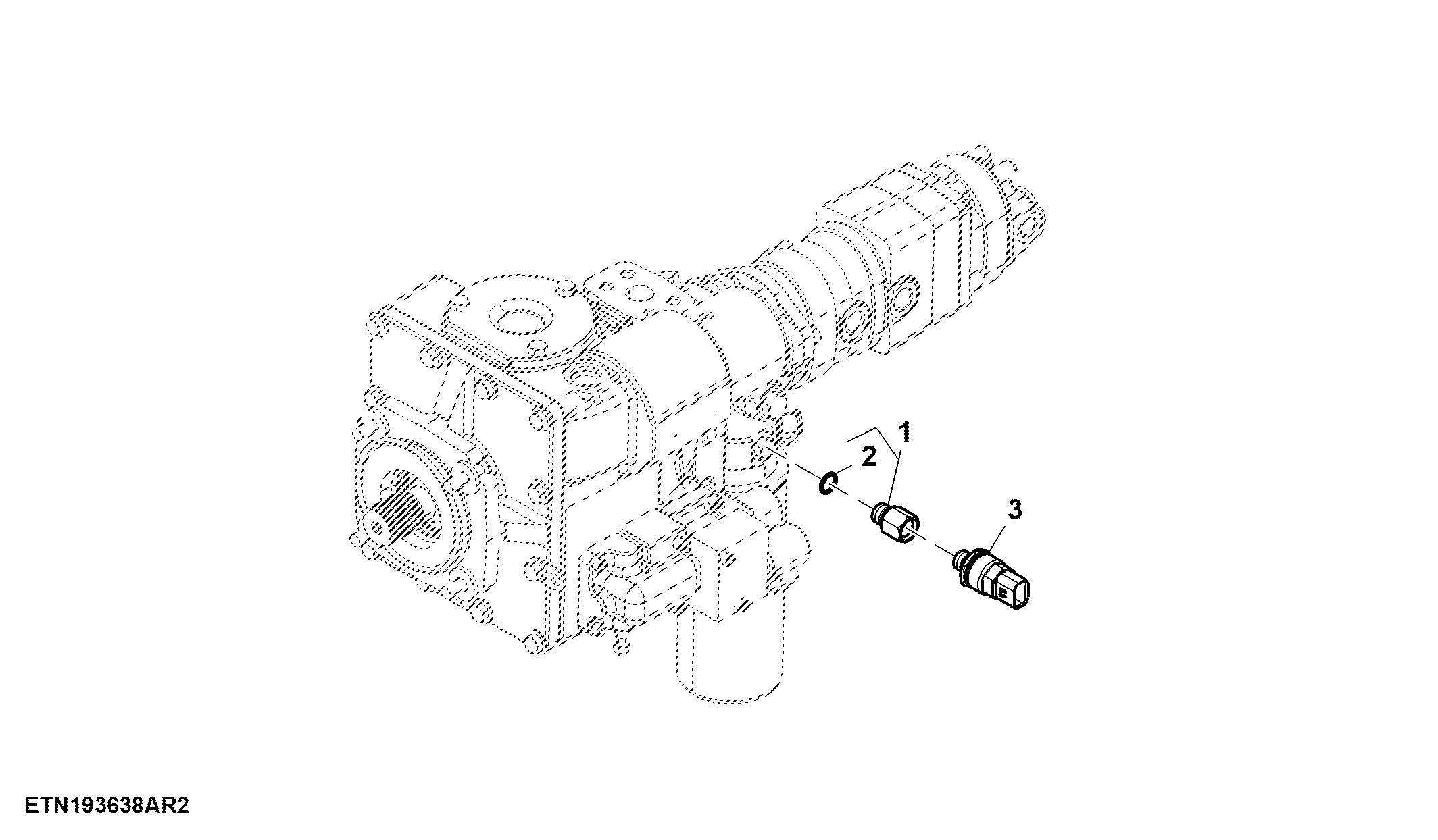 Pressure Sensor, Hydrostatic Charge W/O ProDrive™