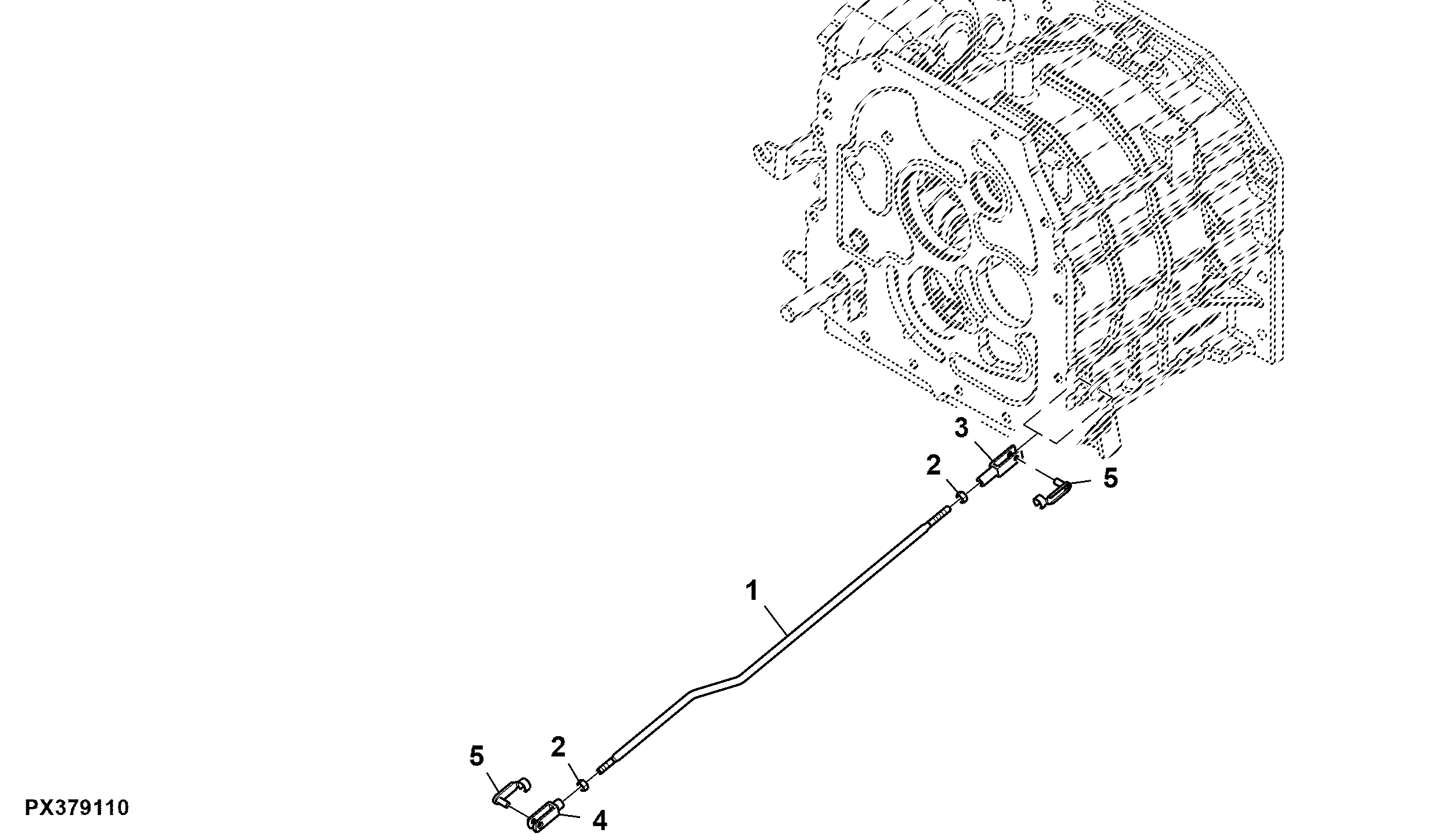 Mechanical Shifter, Range Transmission, W/O Option Box