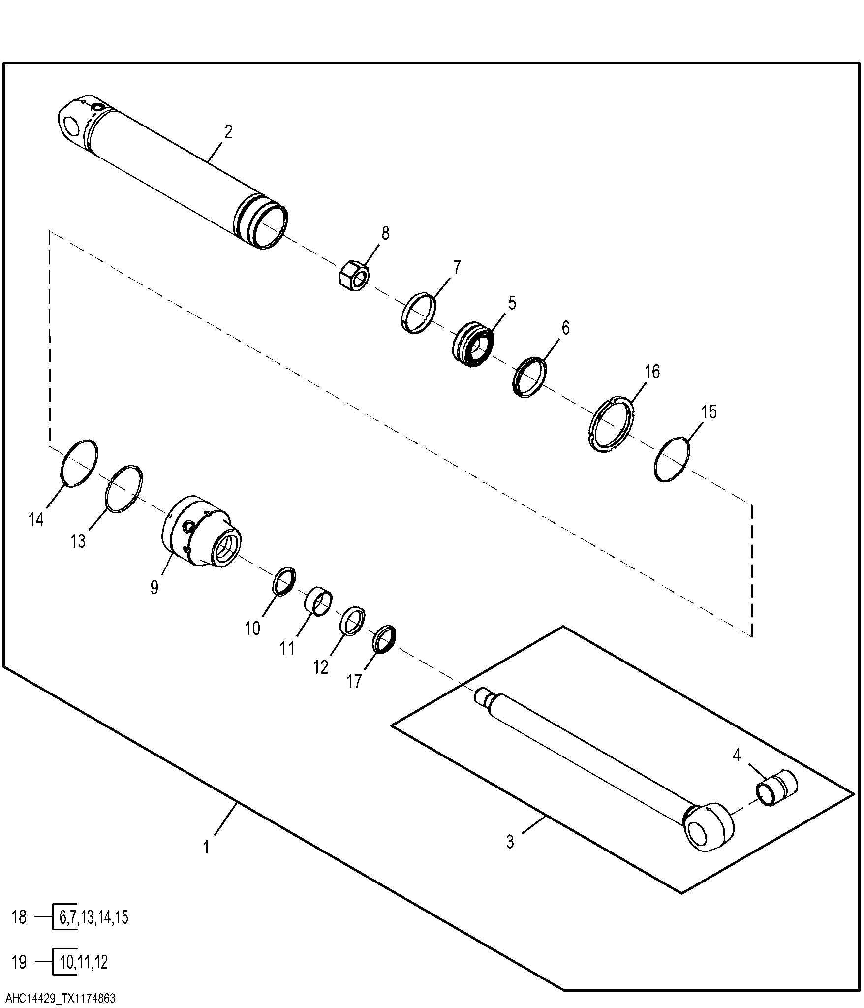Crowd Cylinder, Standard and Extendable Dipperstick