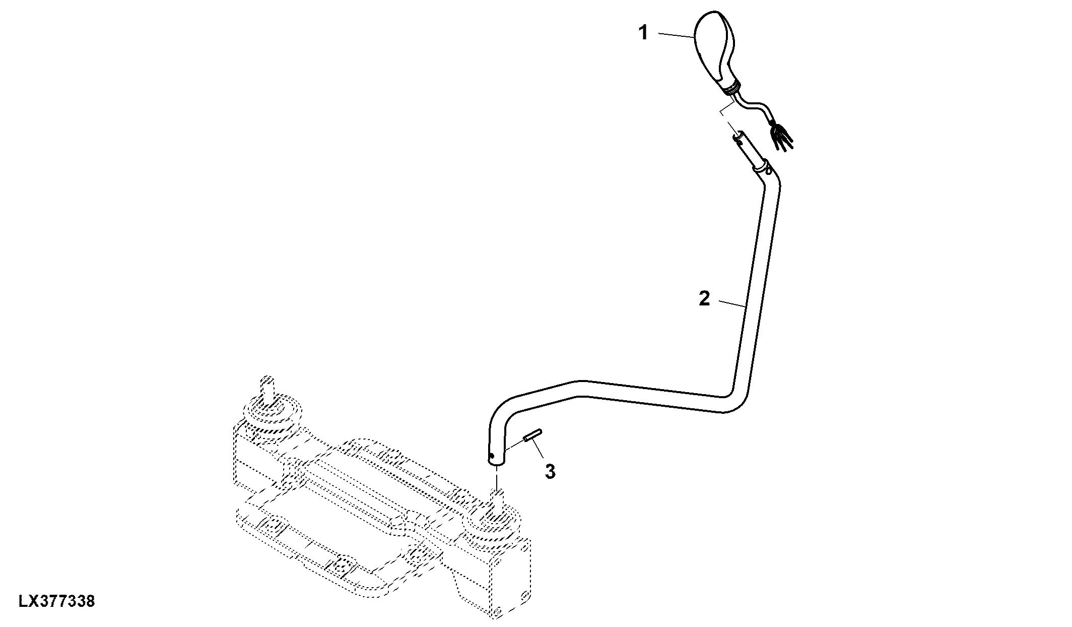 Gear Shift, Electrohydraulic Reverser ( - x09159)
