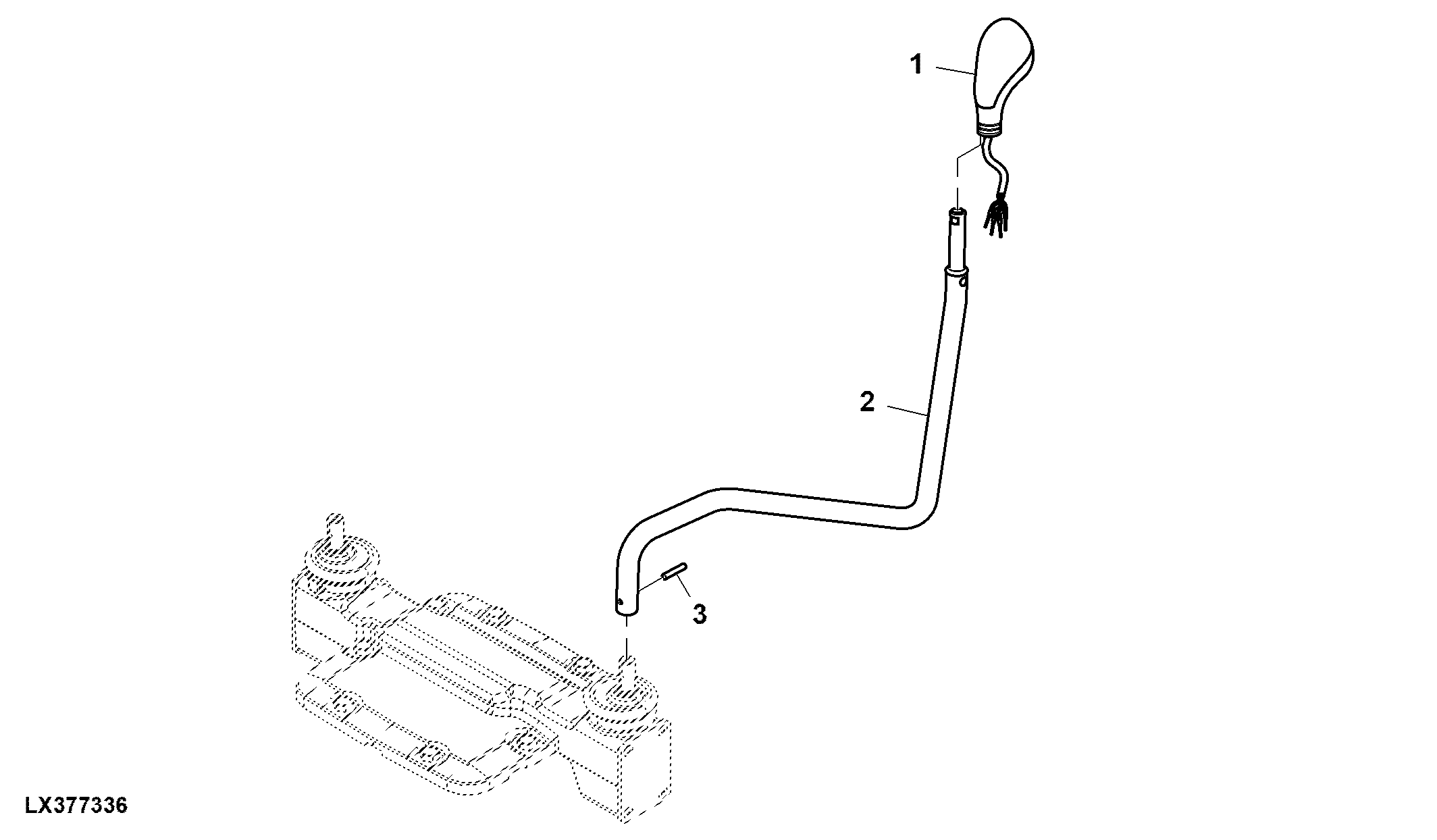 Gear Shift, Electrohydraulic Reverser ( - x09159)