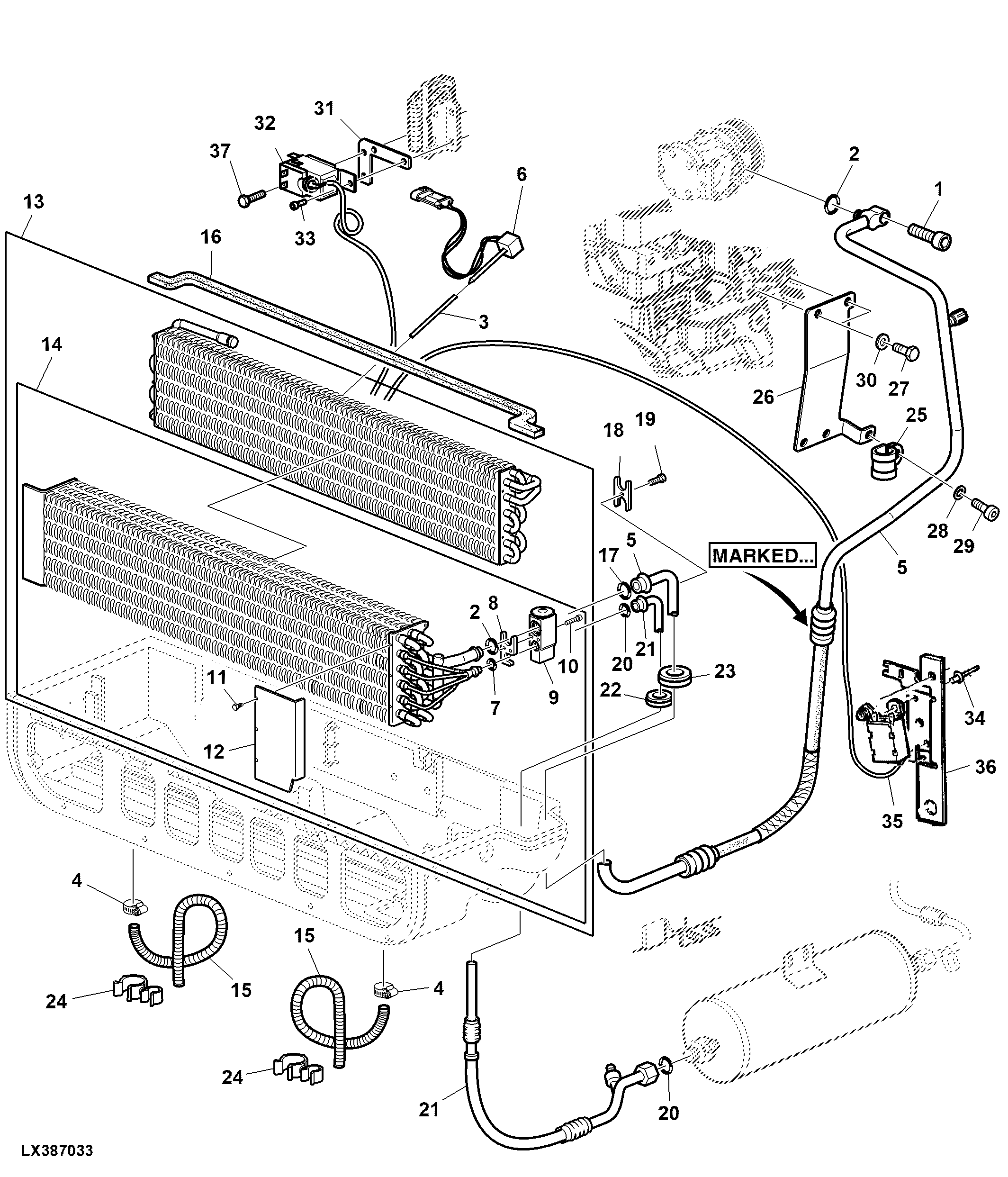 Air Conditioning, Evaporator and Heat Exchanger