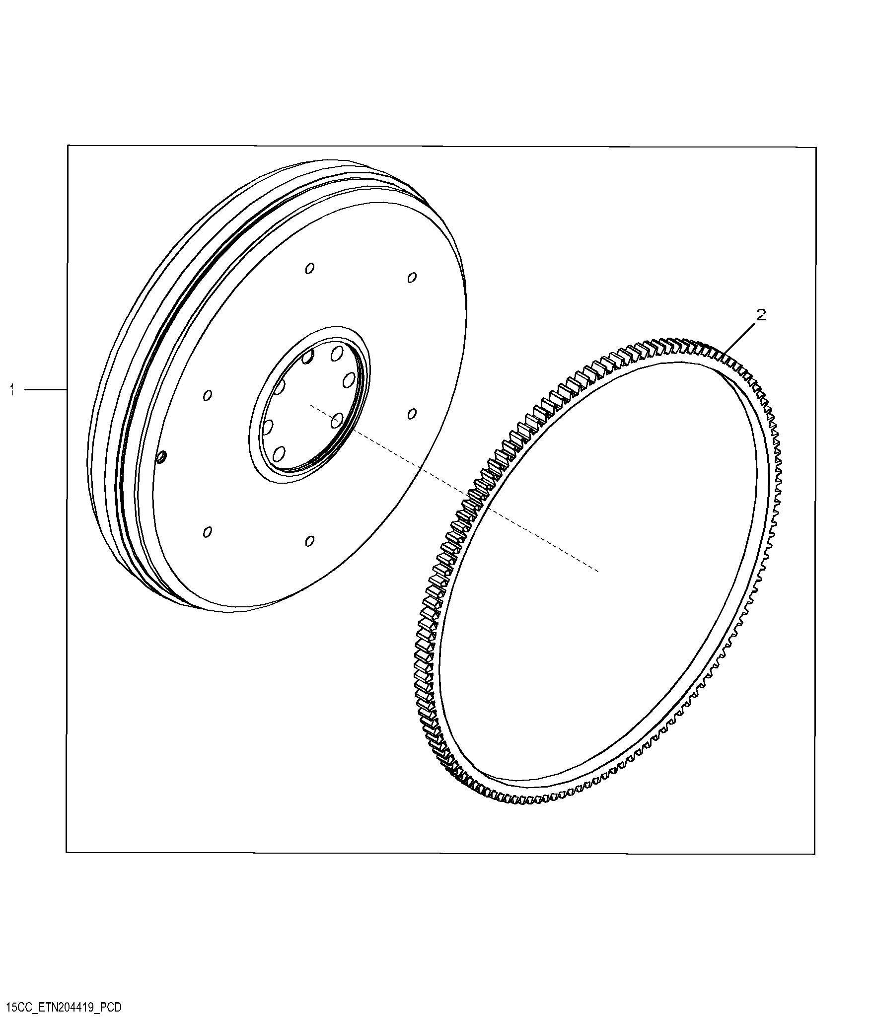 15CC Flywheel (737352 - )