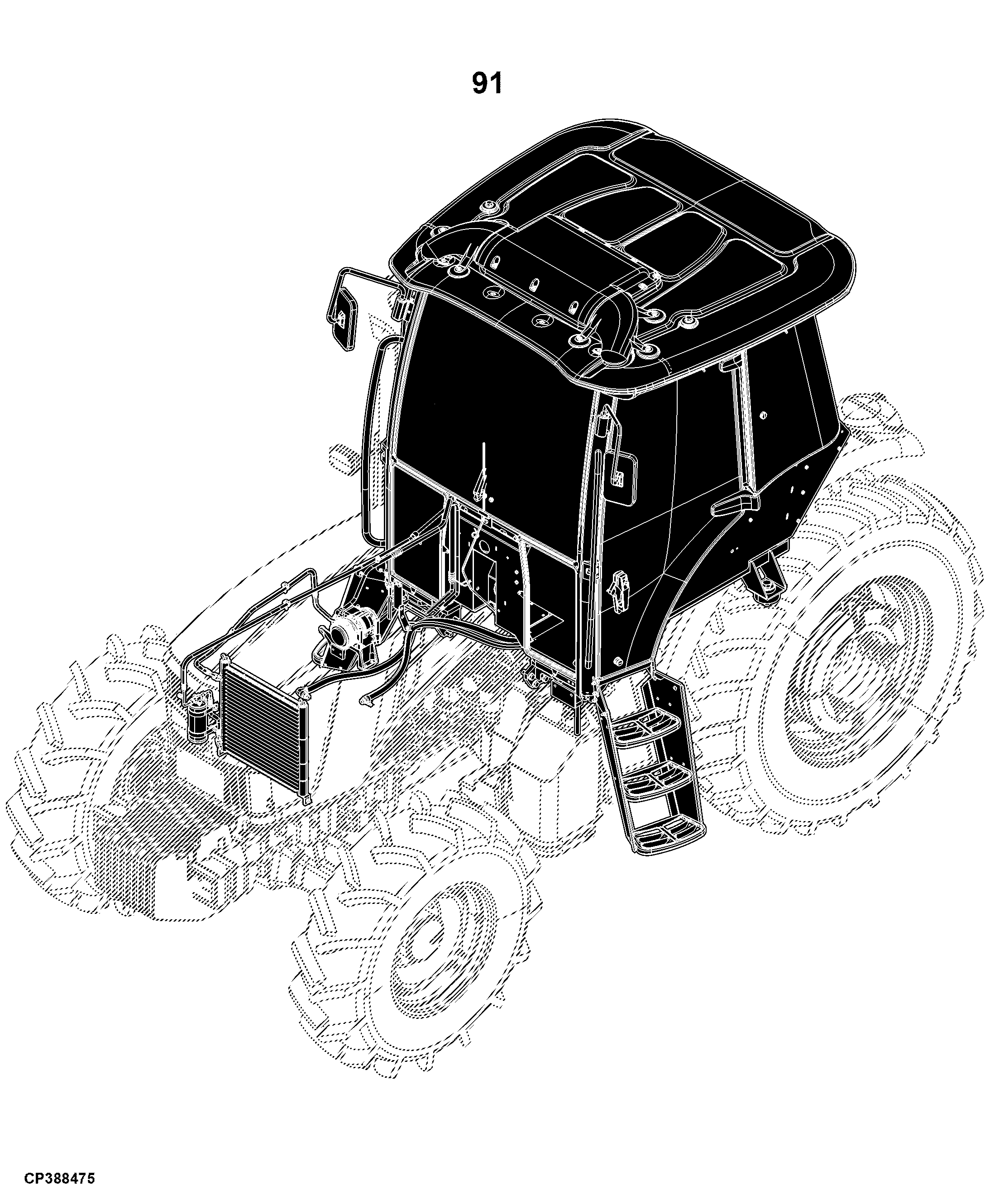 6B-1204 Tractor (S.N. 511432- )(China Edition)