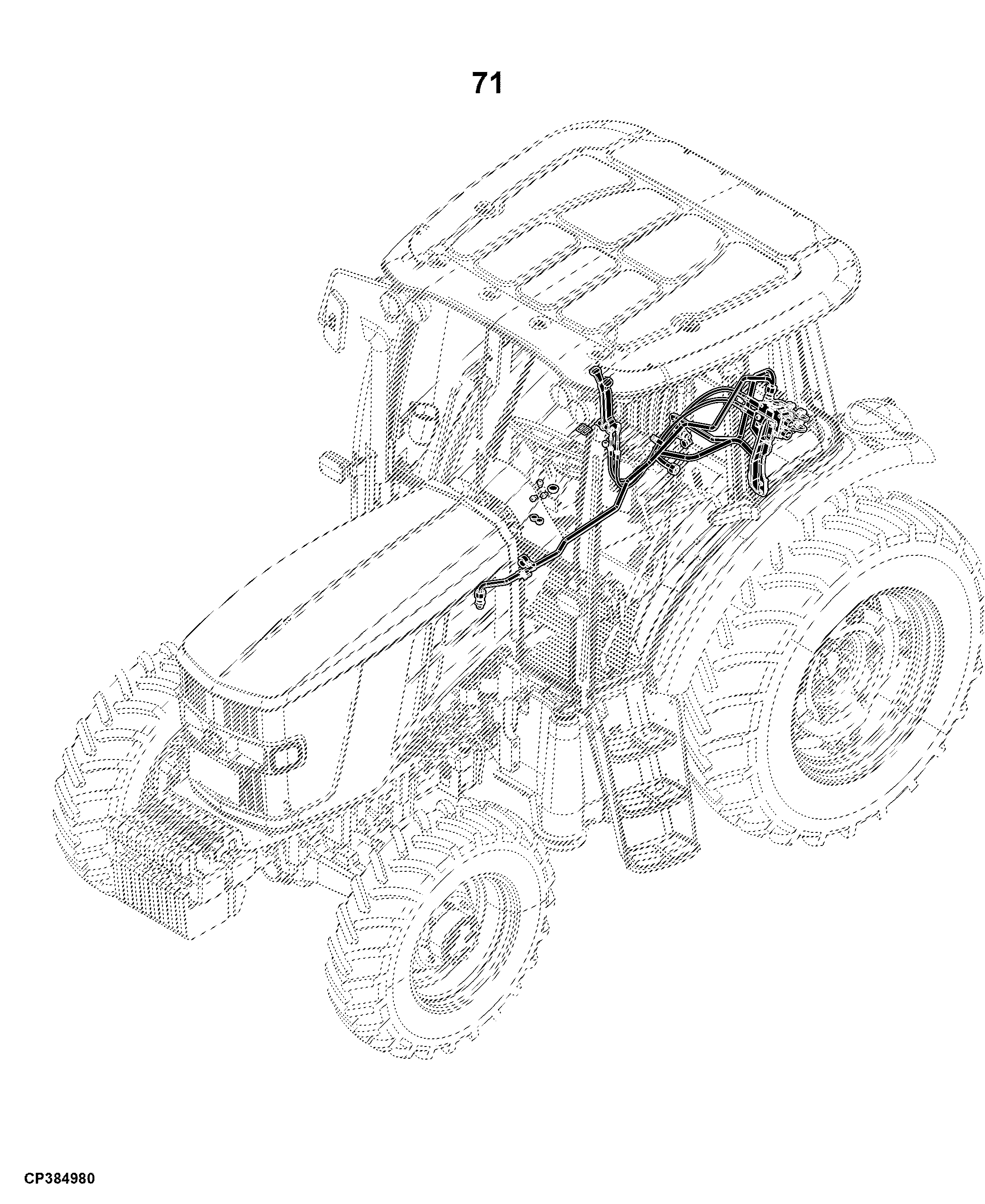 6B-954 Tractor (S.N. 511911- )(China Edition)