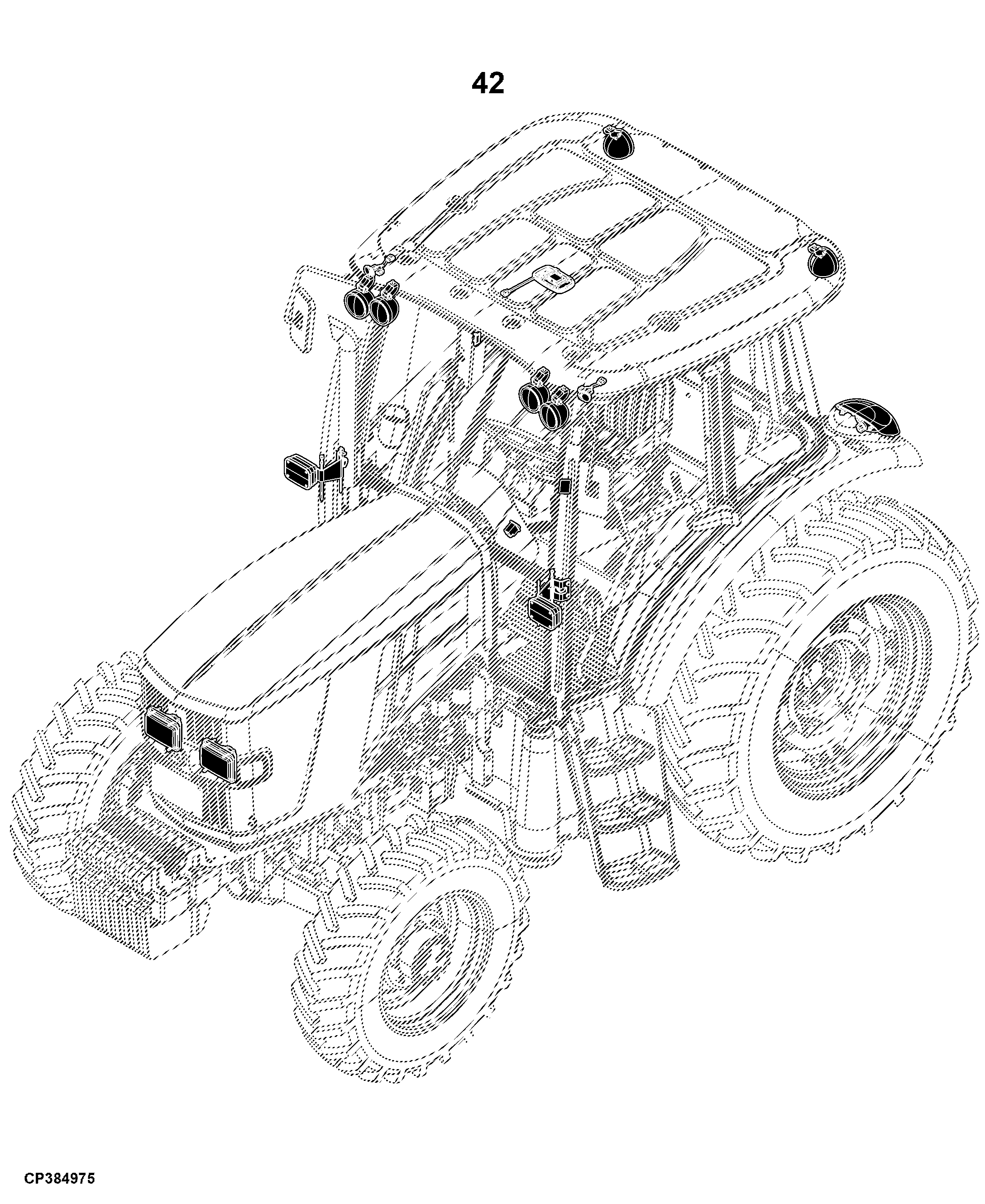 6B-954 Tractor (S.N. 511911- )(China Edition)