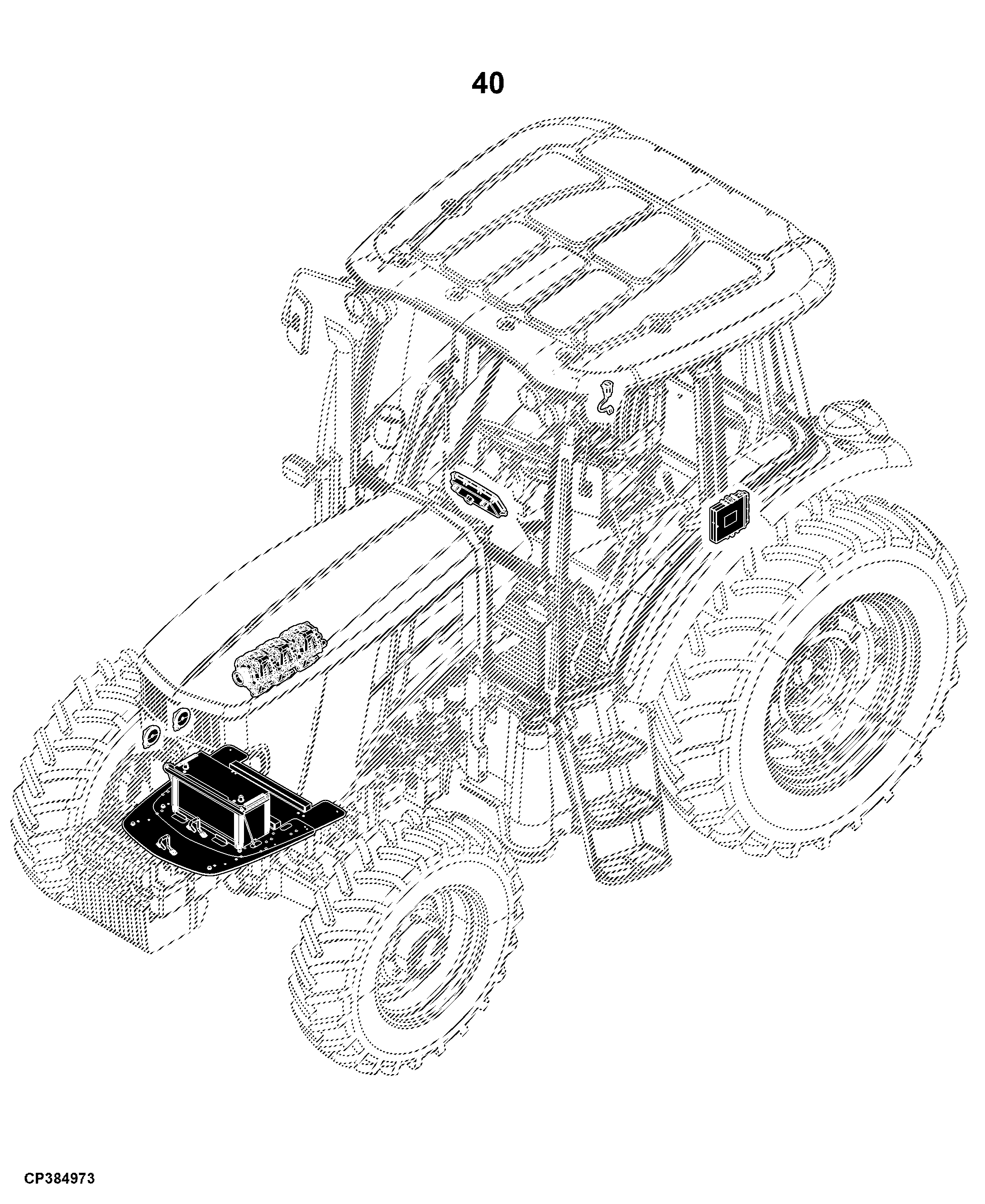 6B-954 Tractor (S.N. 511911- )(China Edition)