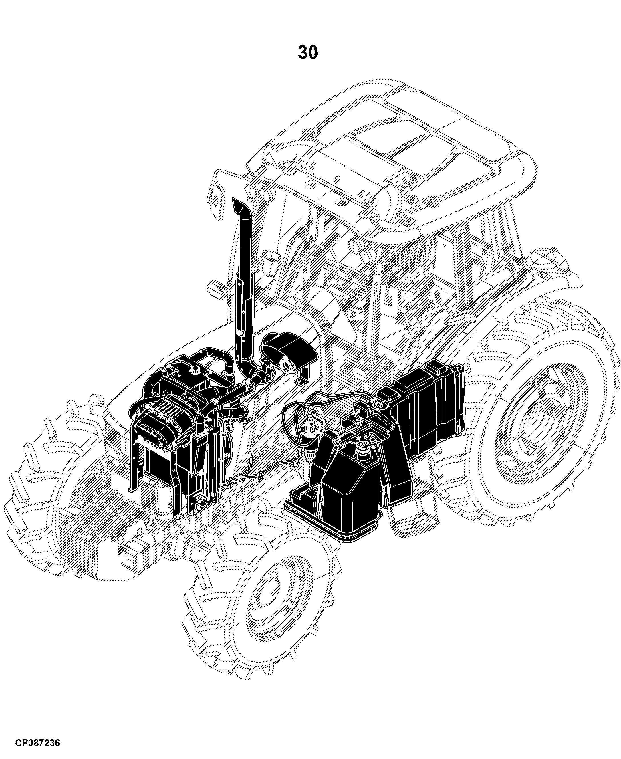 6B-1204 Tractor (S.N. 511432- )(China Edition)
