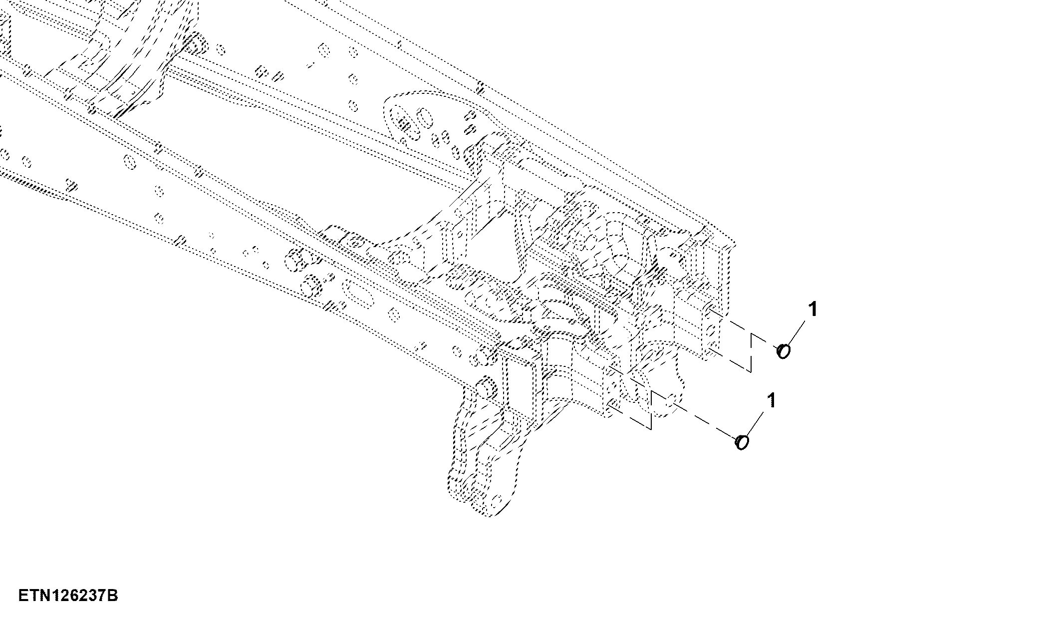 Plastic Plug, Frame Front, W/O Front Weight