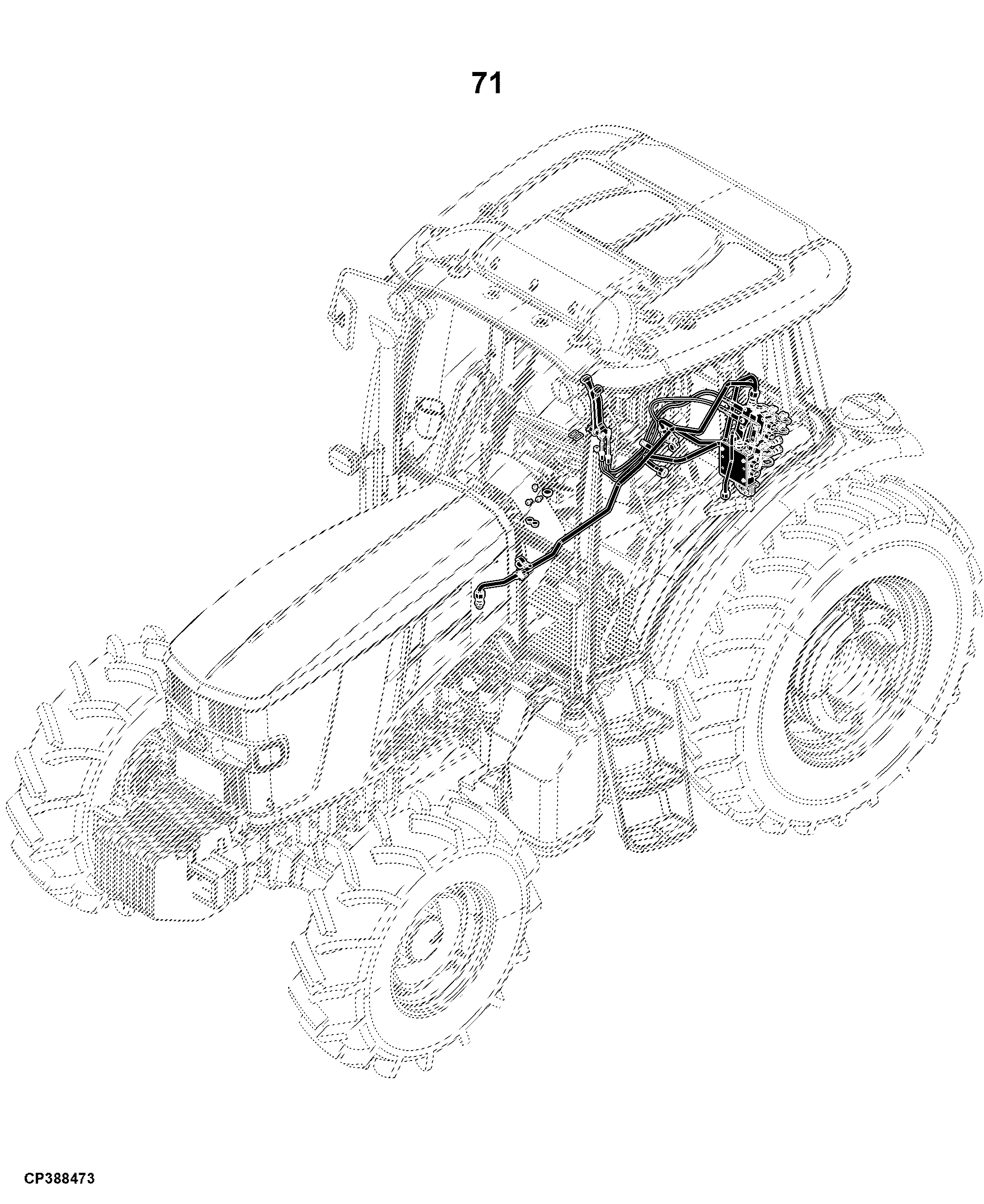 6B-1204 Tractor (S.N. 511432- )(China Edition)