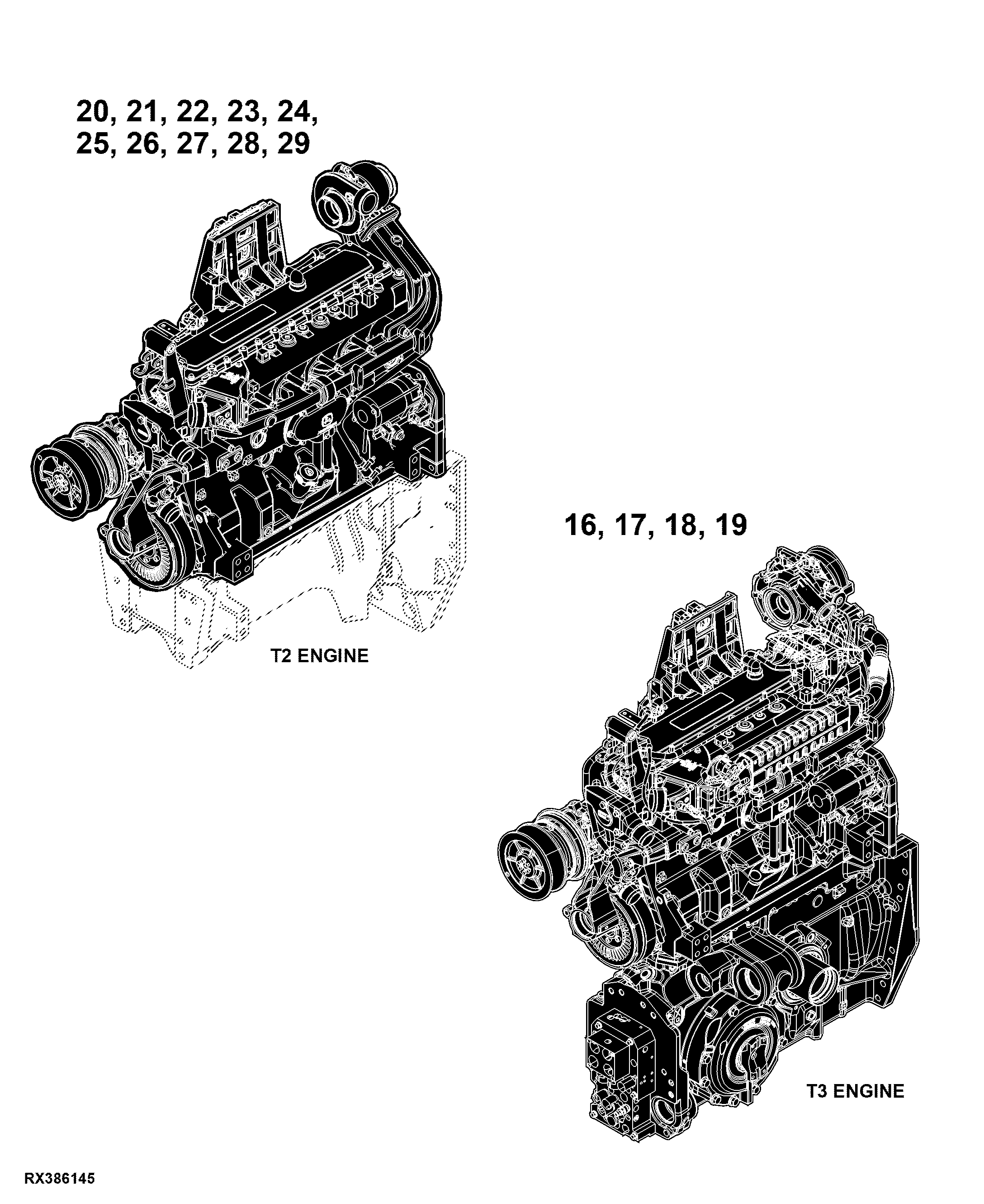 8335R Tractor (S.N. 090001-170000)(Worldwide Edition)