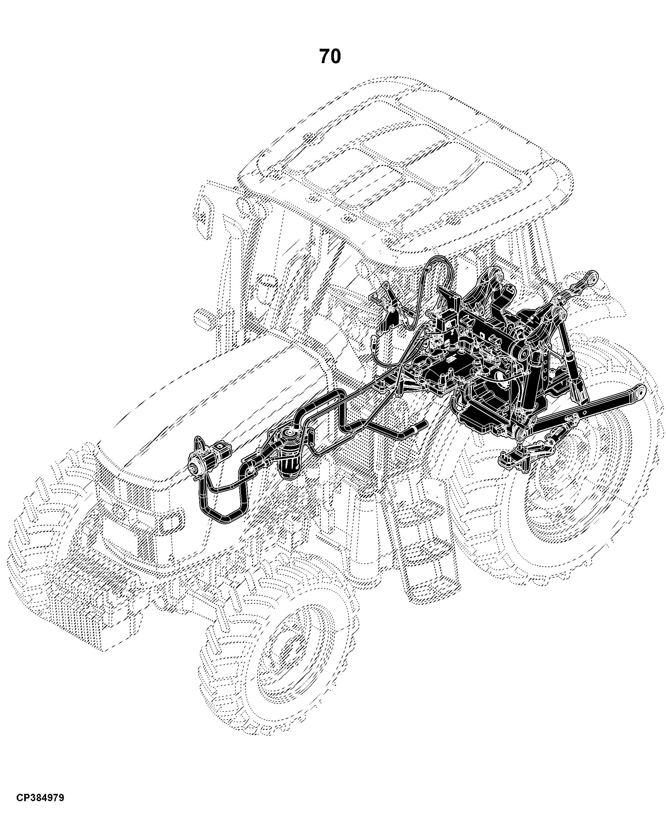 6B-954 Tractor (S.N. 511911- )(China Edition)