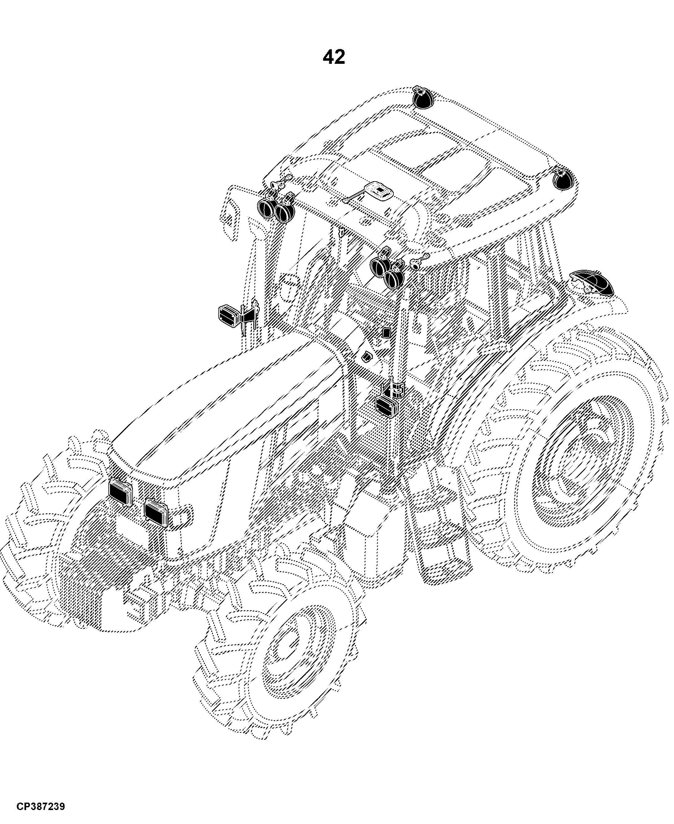 6B-1204 Tractor (S.N. 511432- )(China Edition)