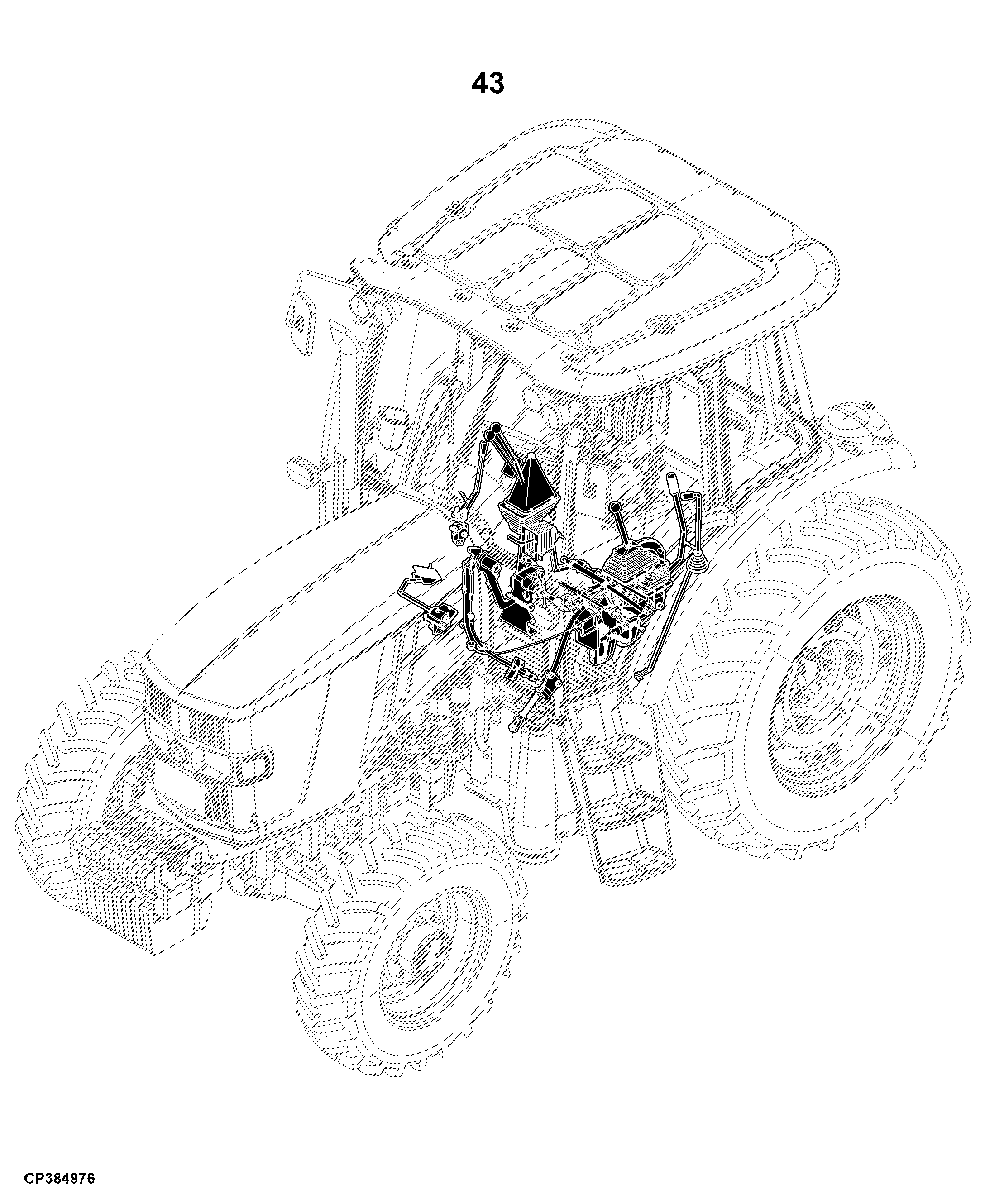 6B-954 Tractor (S.N. 511911- )(China Edition)