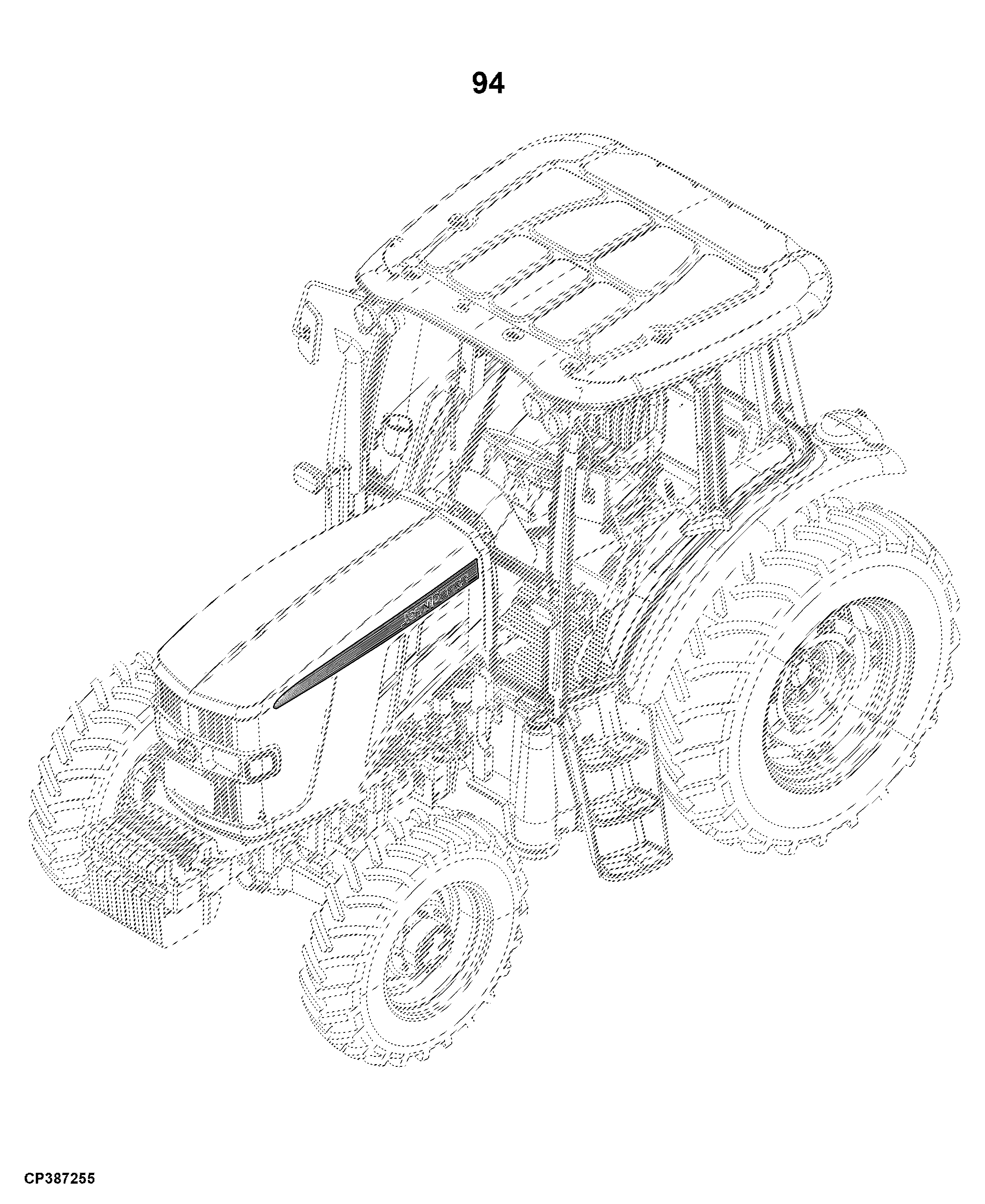 6B-954 Tractor (S.N. 511911- )(China Edition)