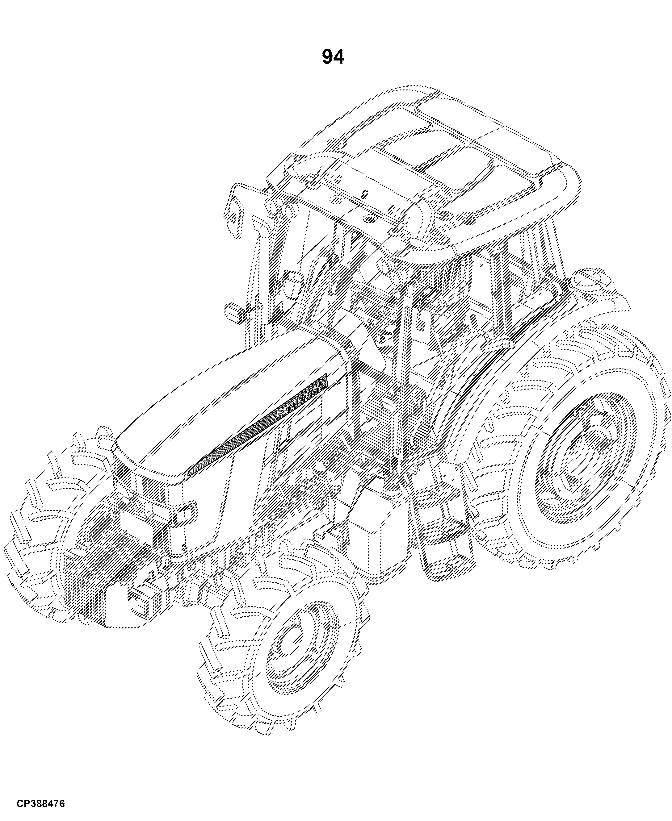 6B-1204 Tractor (S.N. 511432- )(China Edition)