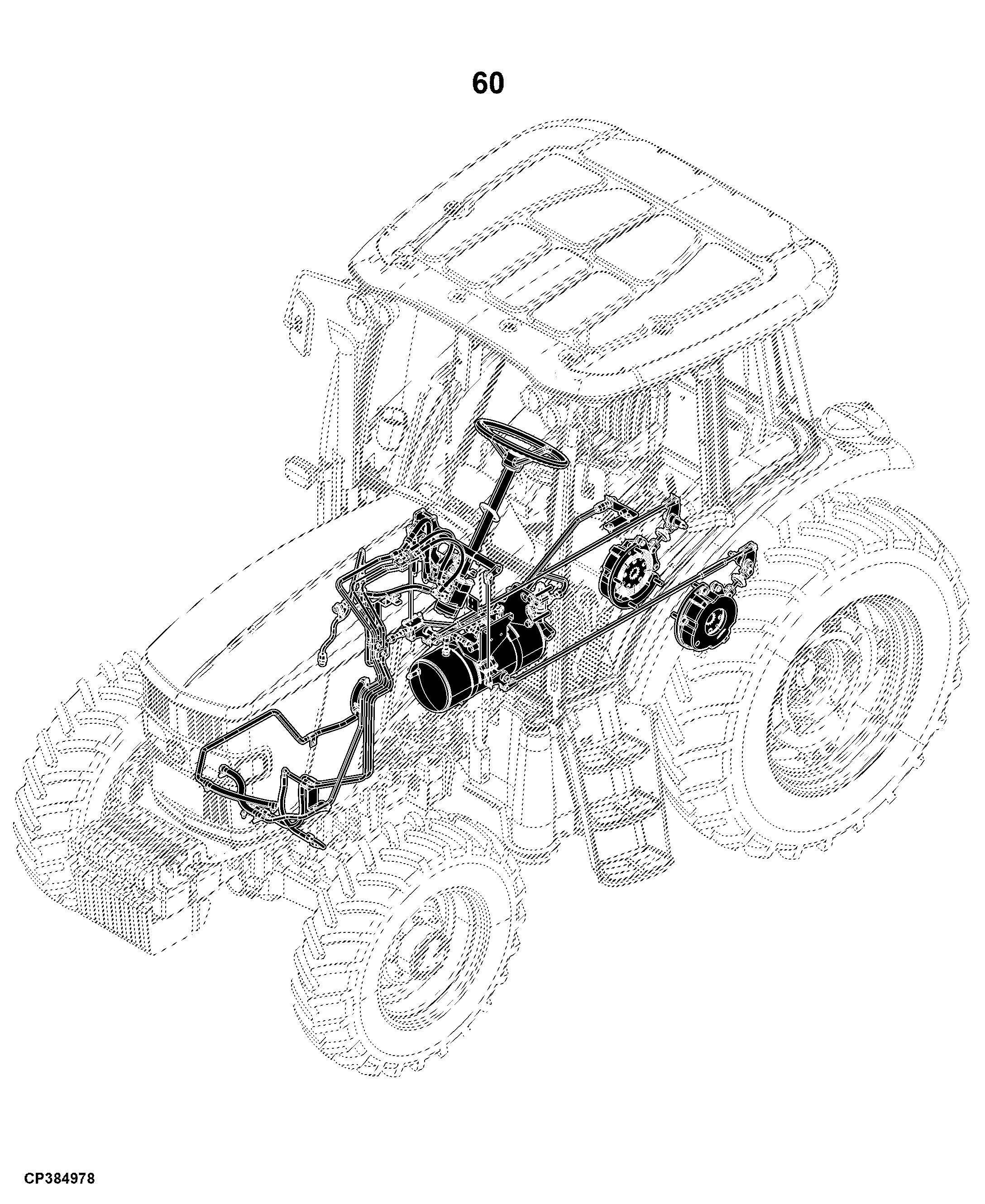 6B-954 Tractor (S.N. 511911- )(China Edition)