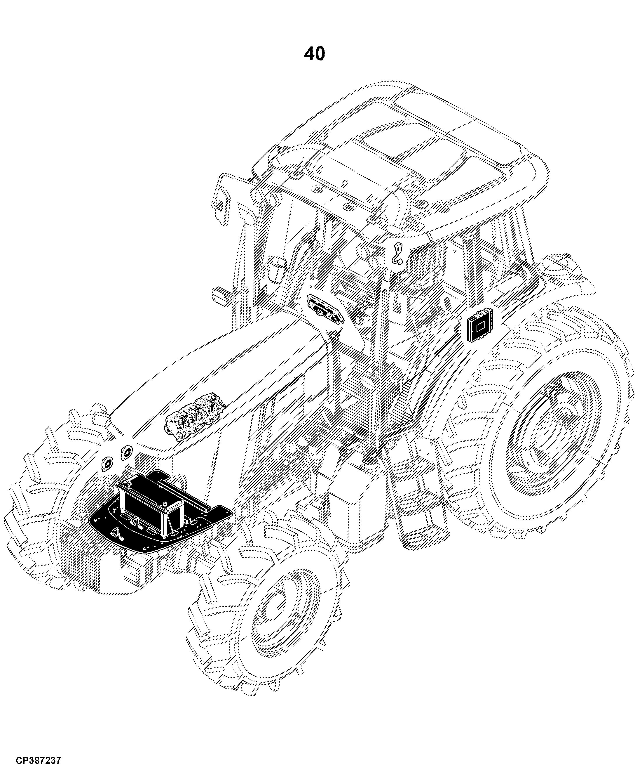 6B-1204 Tractor (S.N. 511432- )(China Edition)
