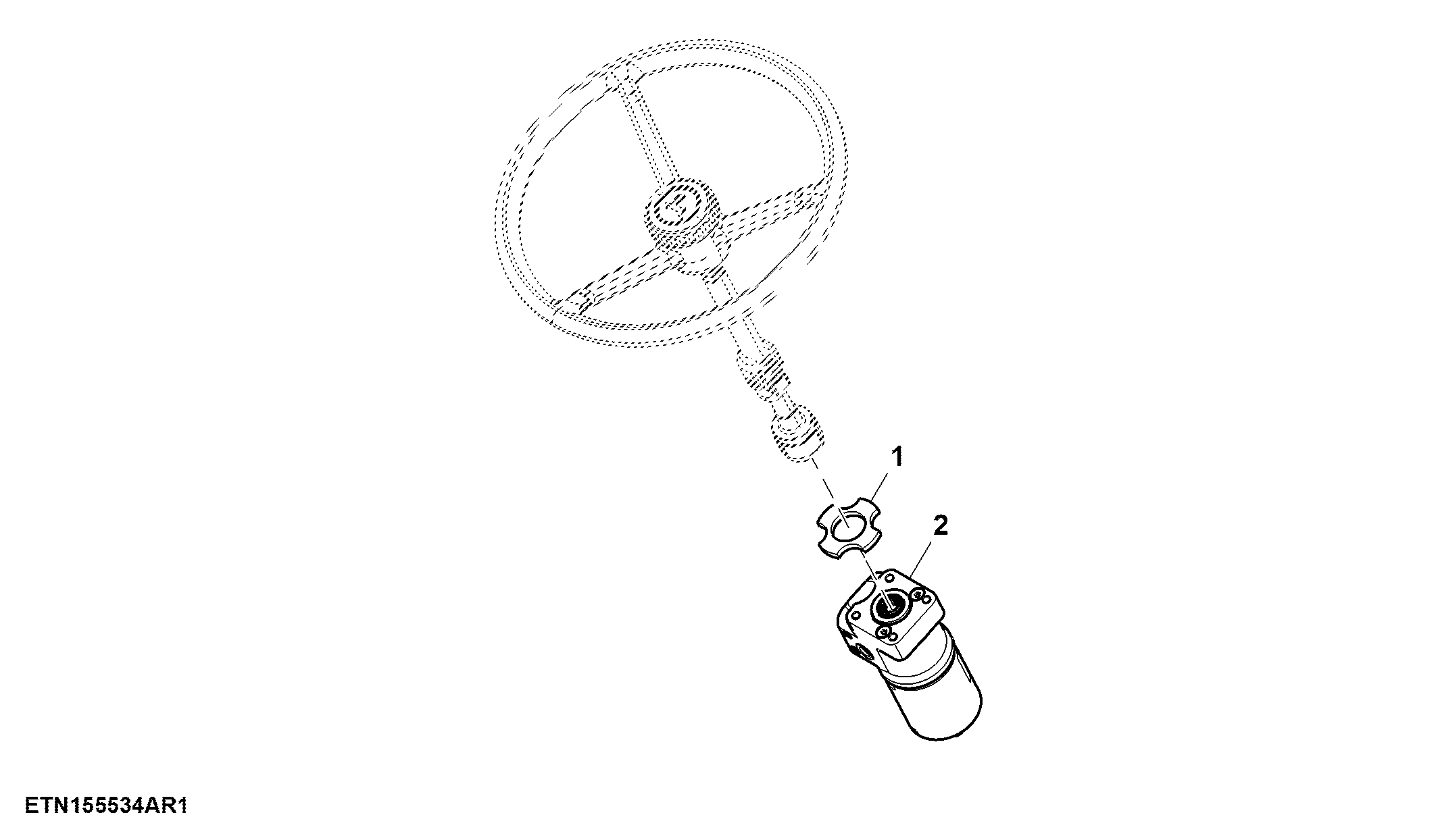 Steering Control Unit, W/ MFWD