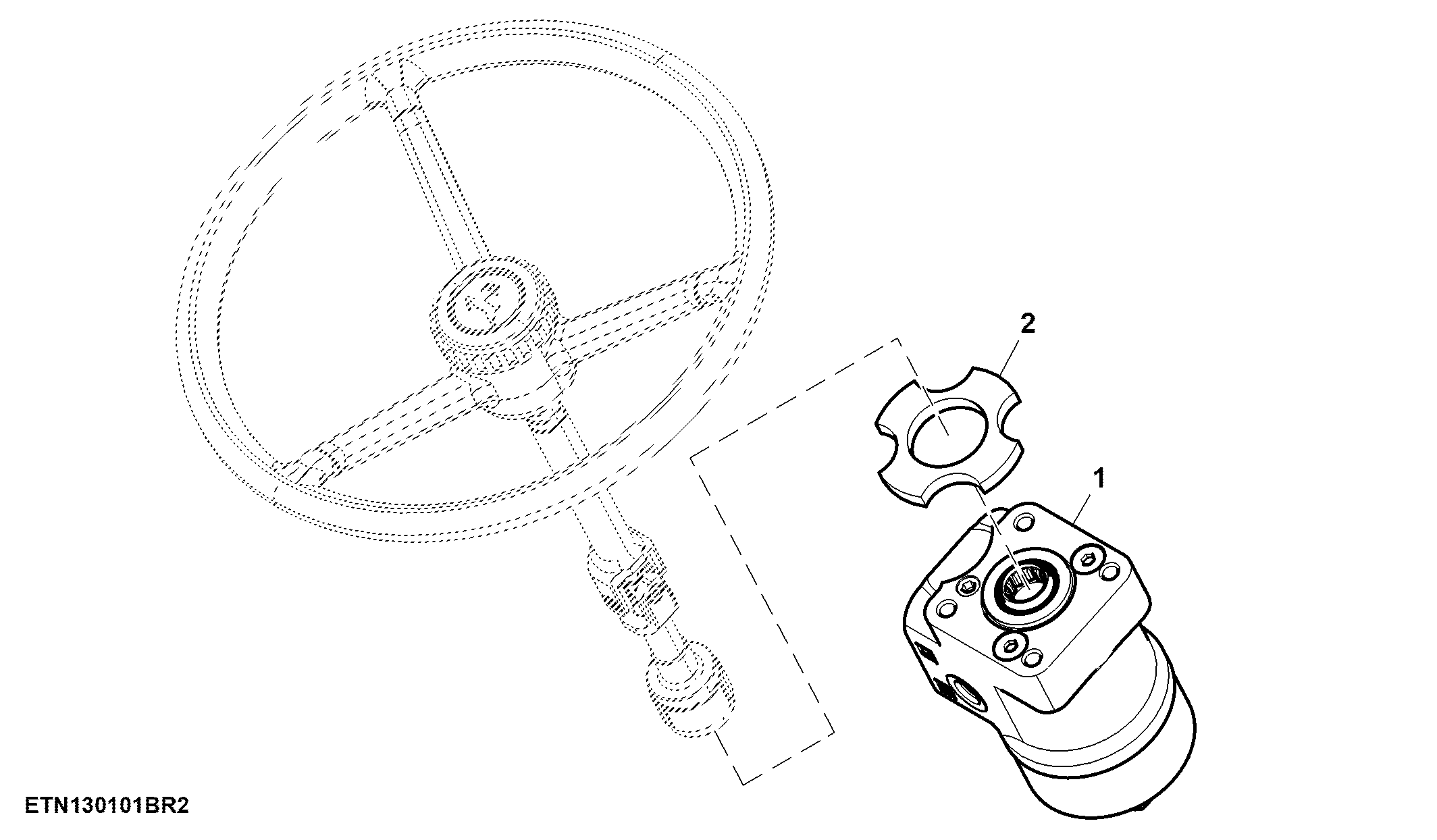 Steering Control Unit, LAGU 160/80, LD