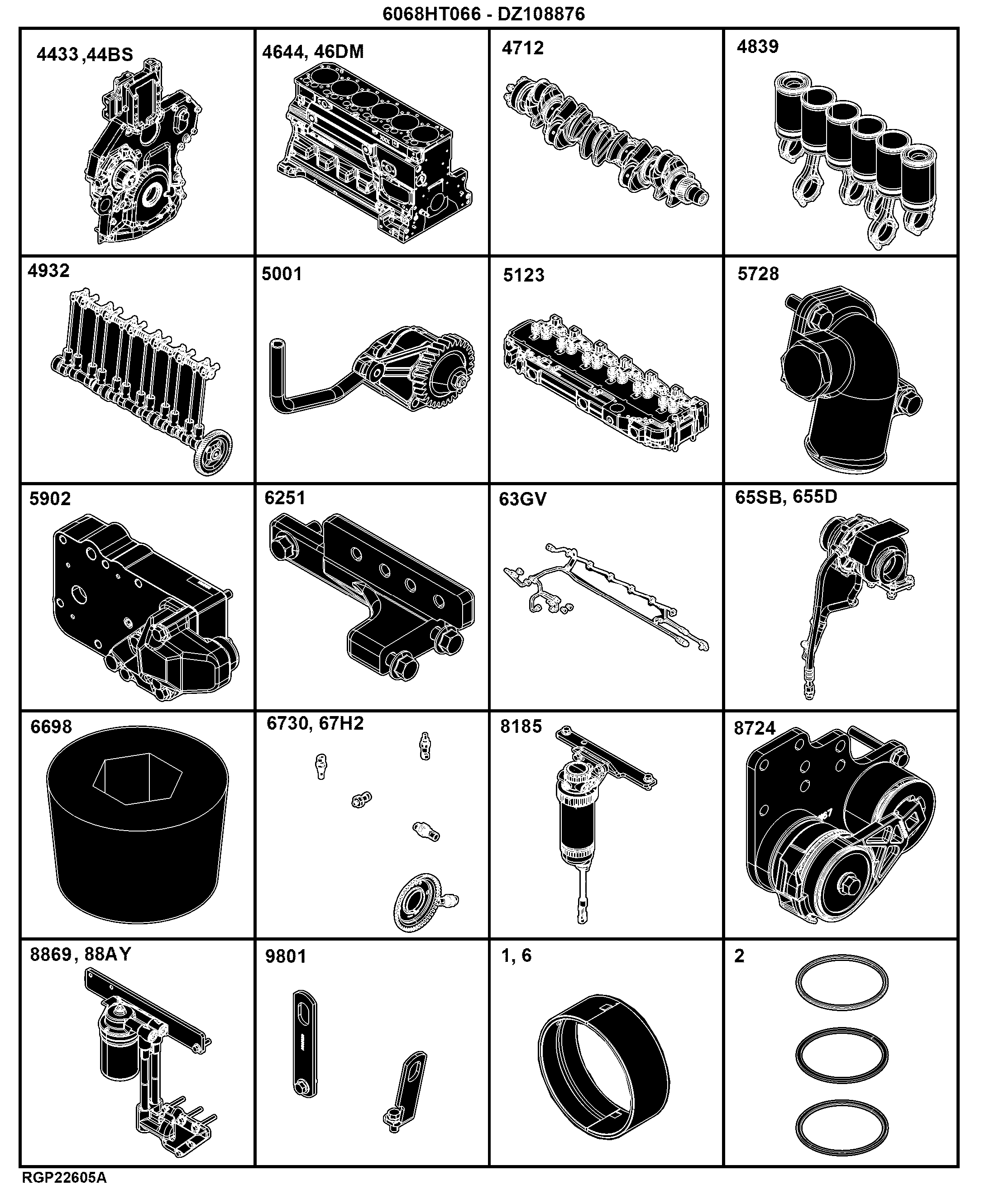 04A Engine 6068HT066-DZ108876