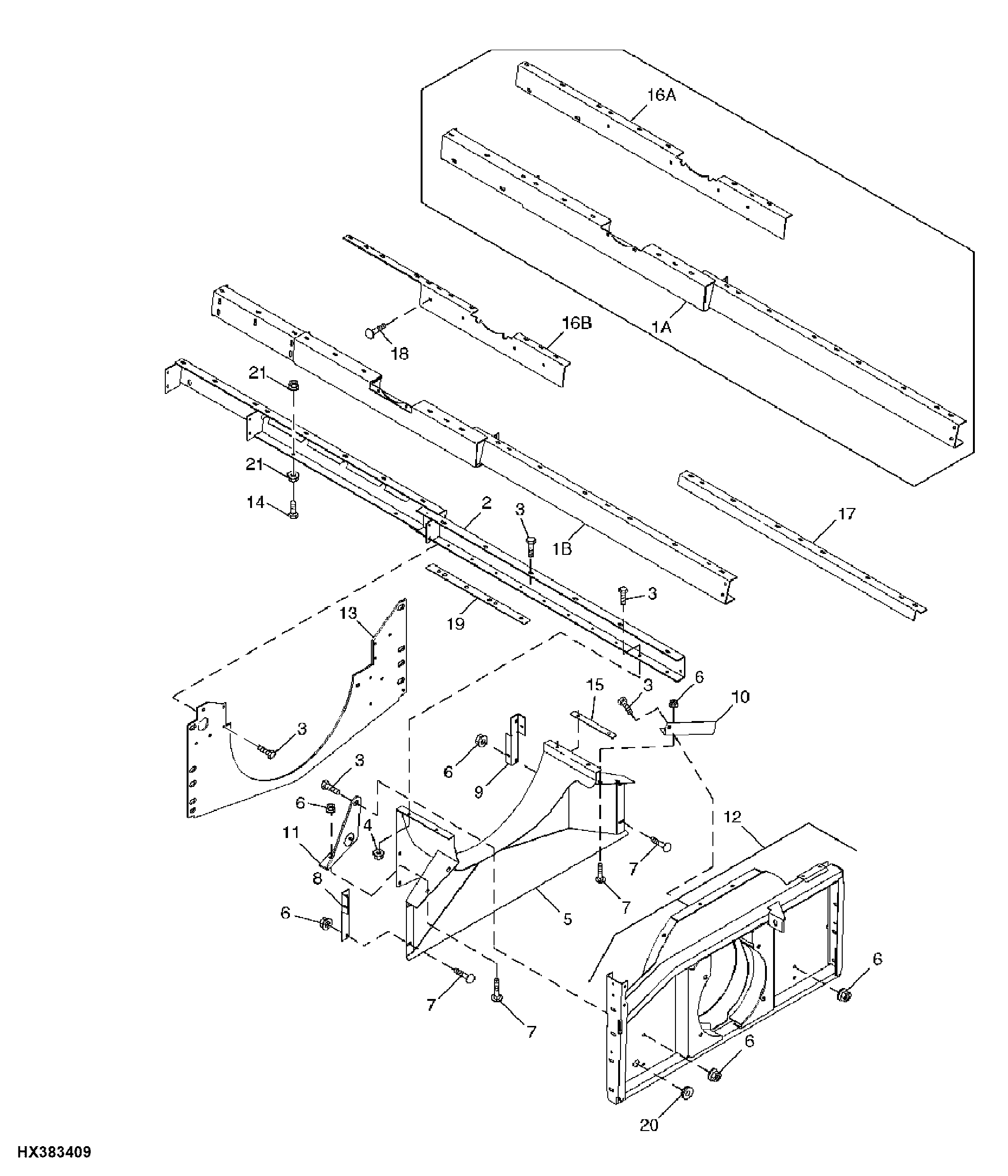 Discharge Housing and Separator Module Rails
