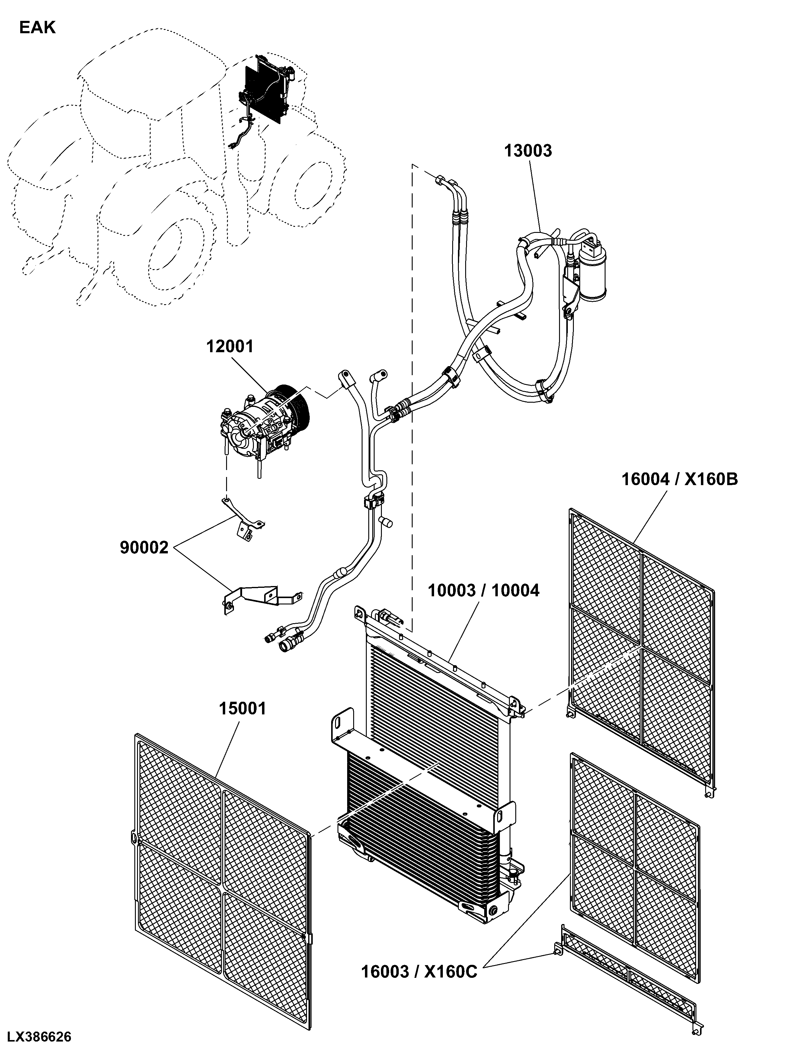 EAK Air Conditioning System, Engine Auxiliaries Related