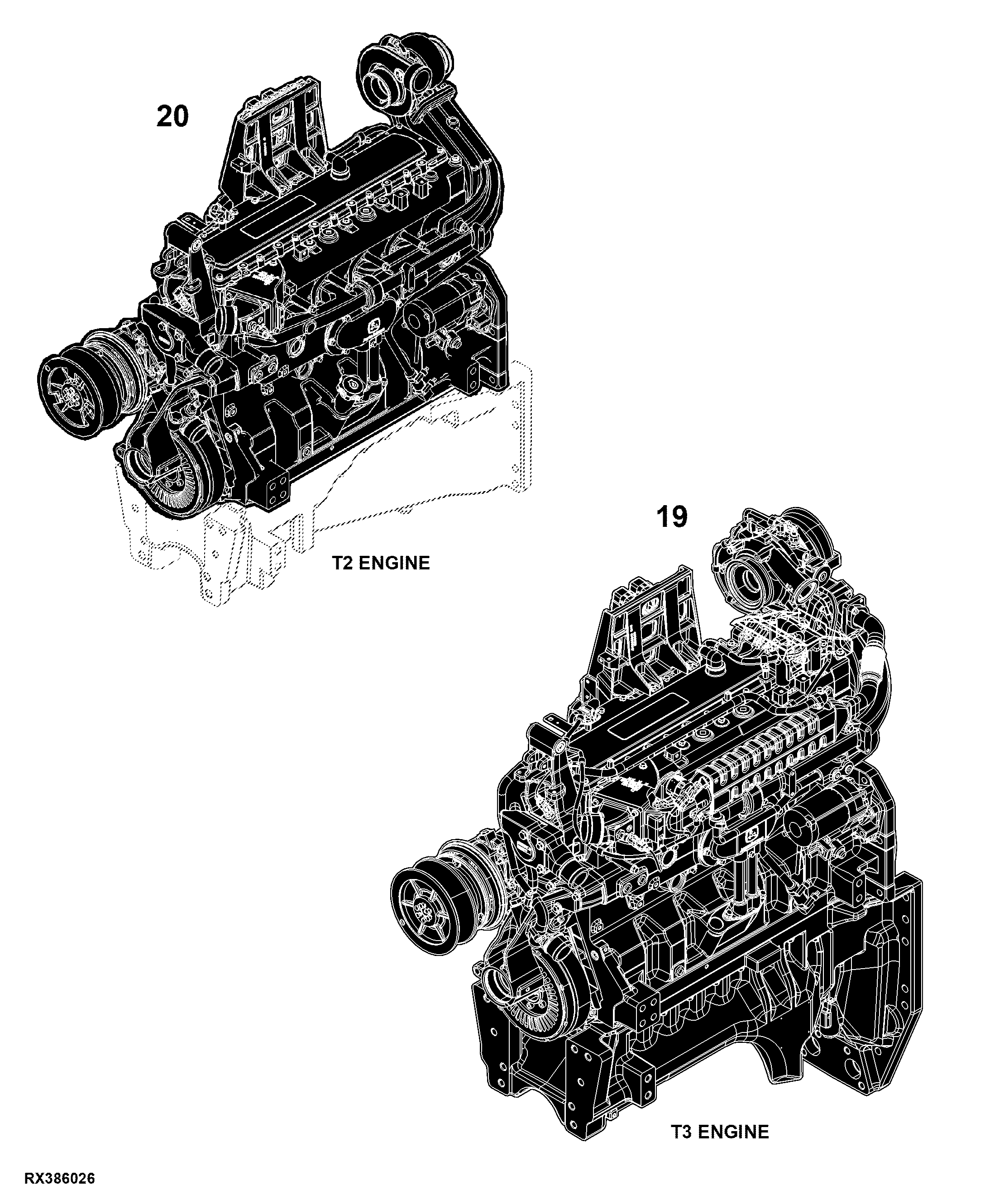 8370R Tractor (S.N. 055001-070000)(Russian Edition)